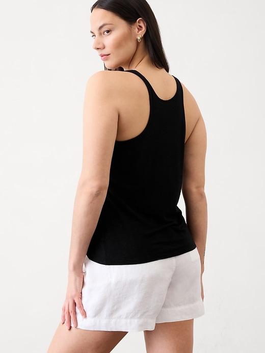 Getaway Linen Blend Tank Product Image