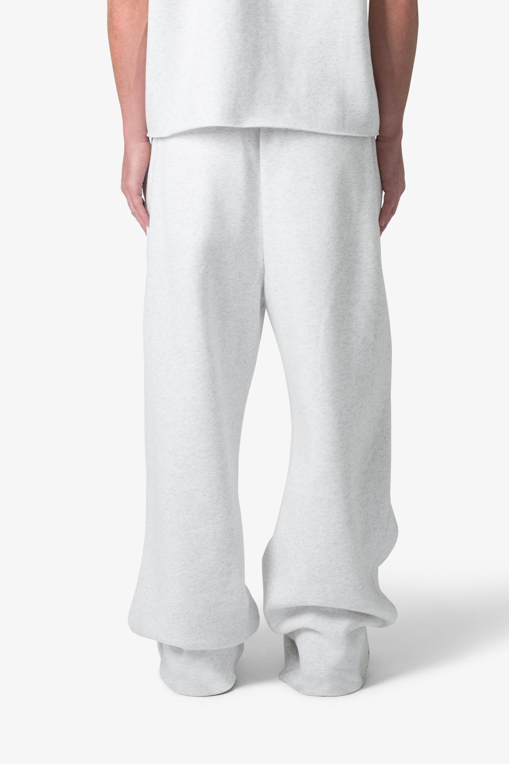 Washed Ultra Baggy Sweatpants - Heather Grey Product Image