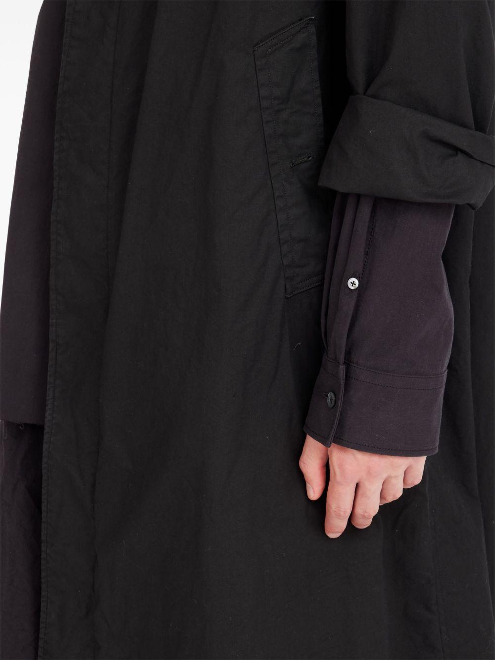 layered trench coat Product Image
