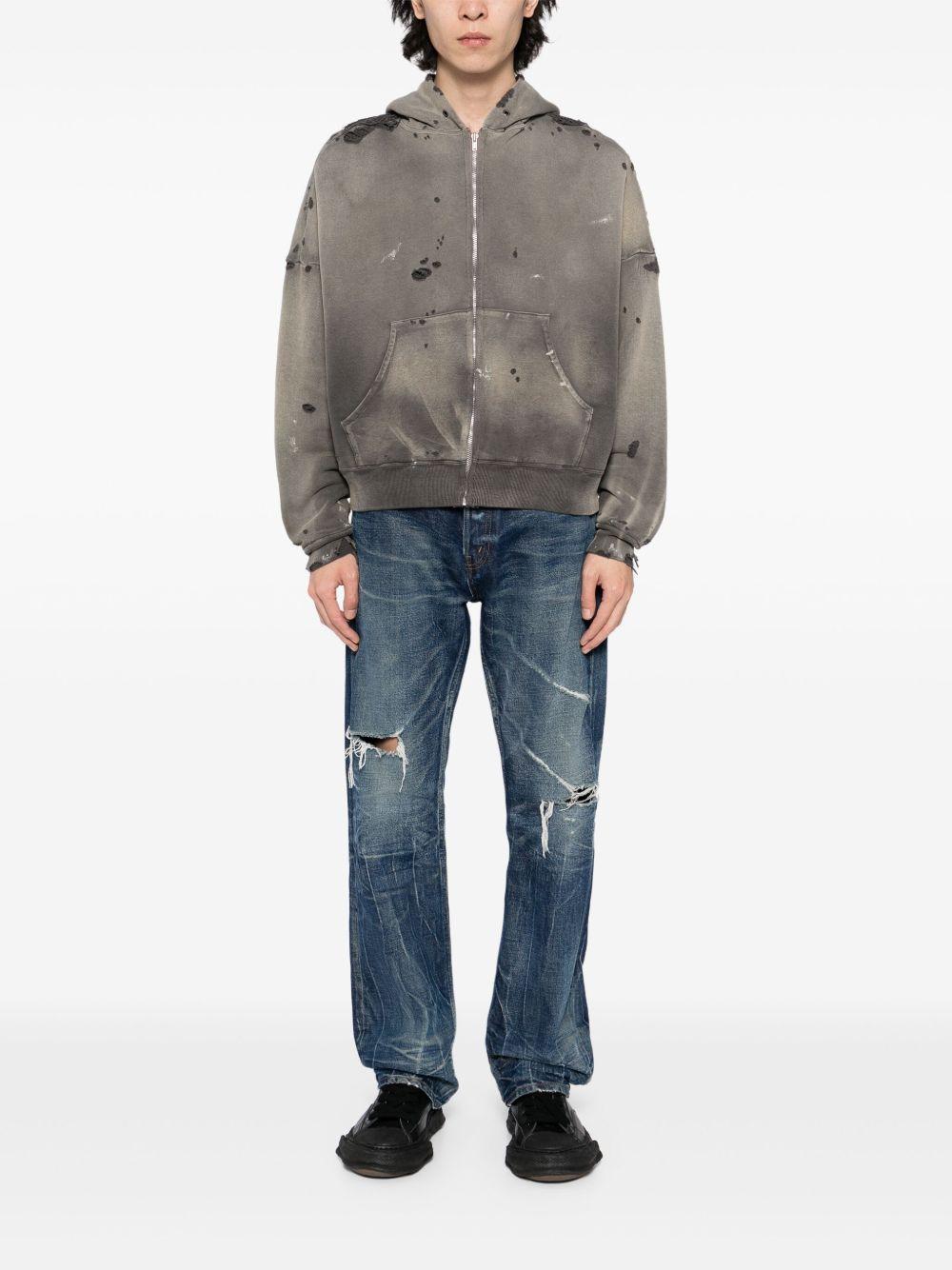 zip-up hoodie Product Image