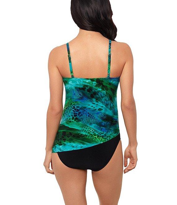 Magicsuit Solid Jersey Brief Shirred Swim Bottom Product Image