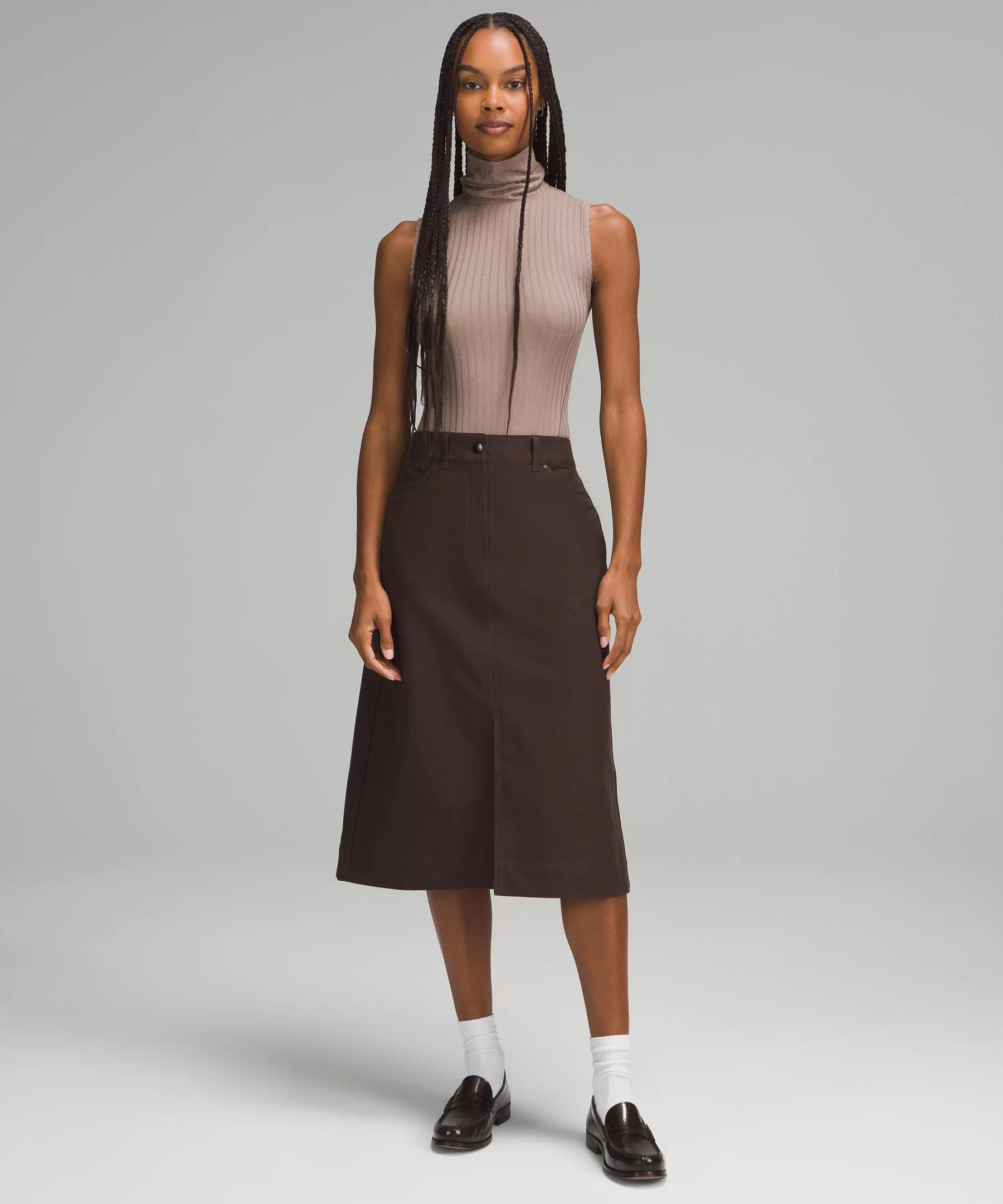 Ribbed Wool Turtleneck Sleeveless Bodysuit Product Image