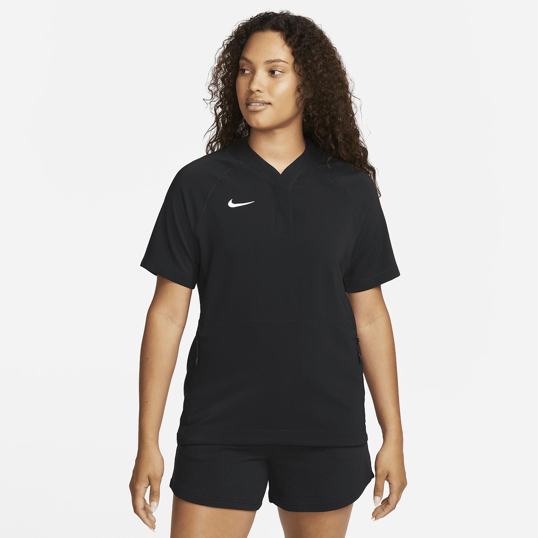 Nike Women's Short-Sleeve Softball Windshirt Product Image