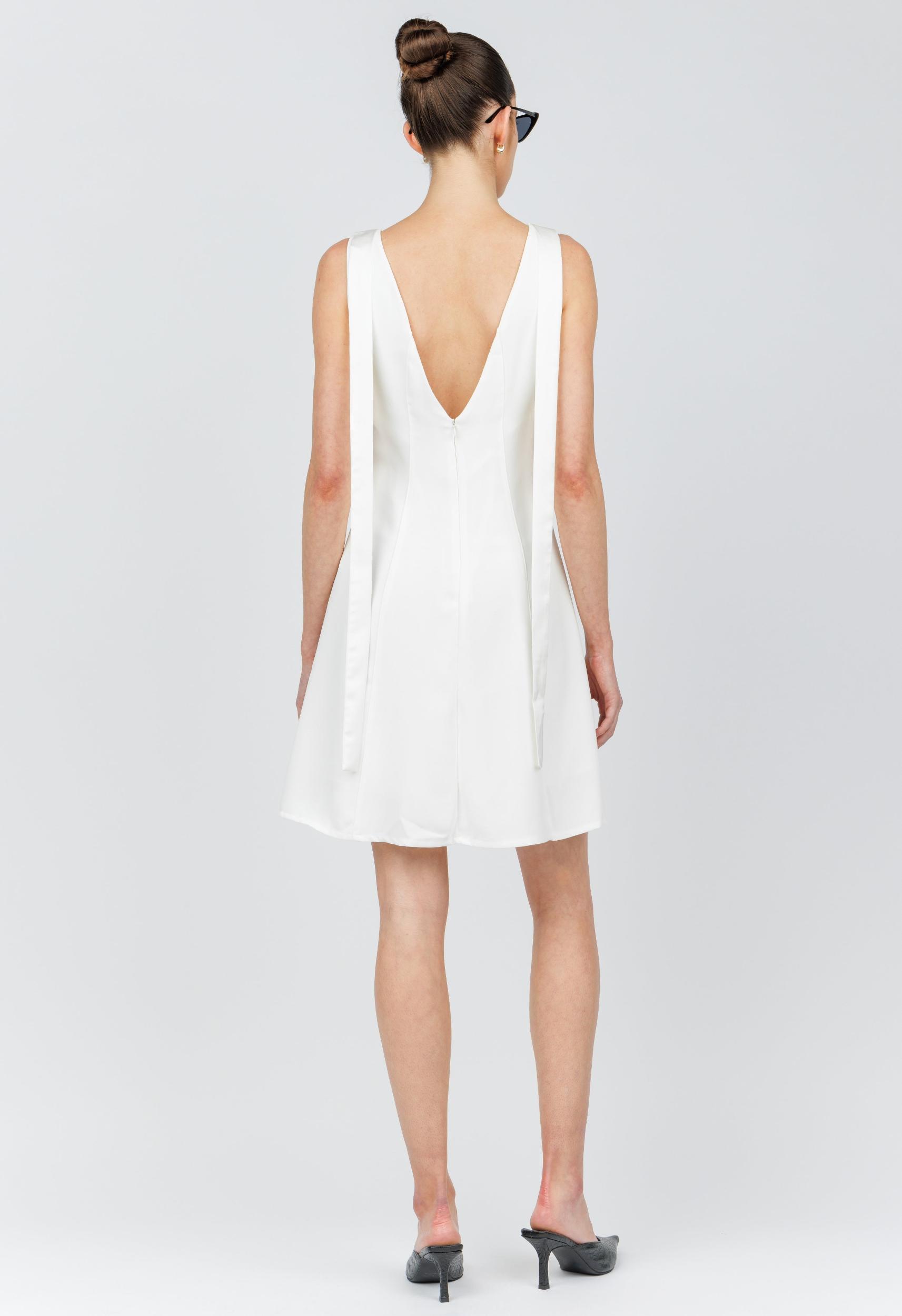 Marilyn Dress in Ivory Product Image
