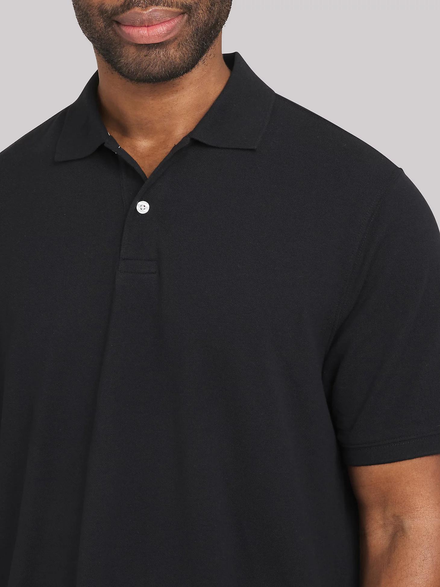Men's Solid Performance Polo Shirt | Men's Tops & Tees | Lee® Product Image