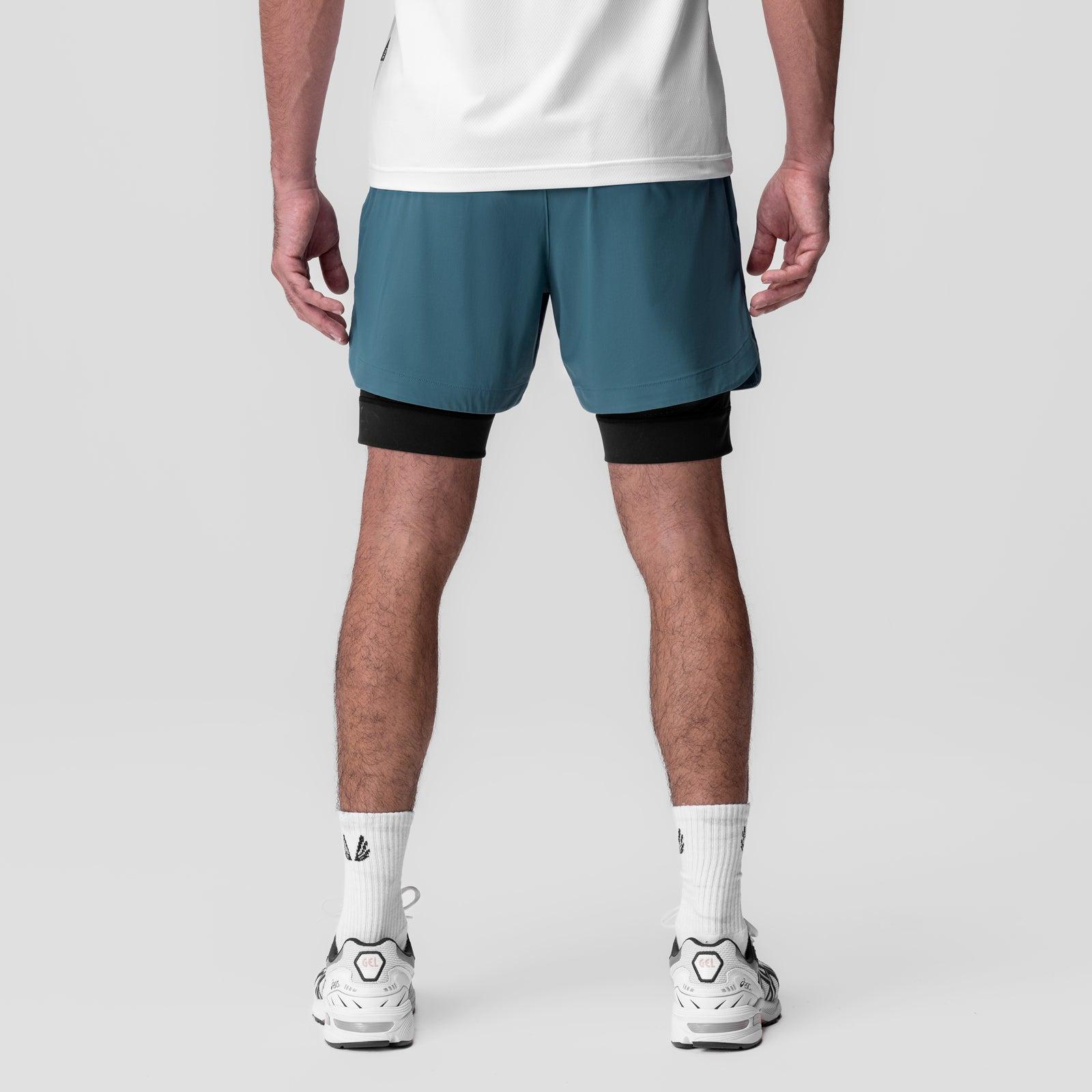 0865. Tetra-Lite® 5" Liner Short - Storm "Wings"/Black Product Image