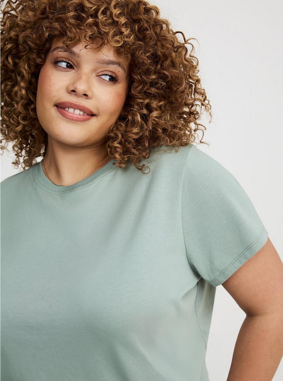 Crew Neck Boxy Tee Product Image