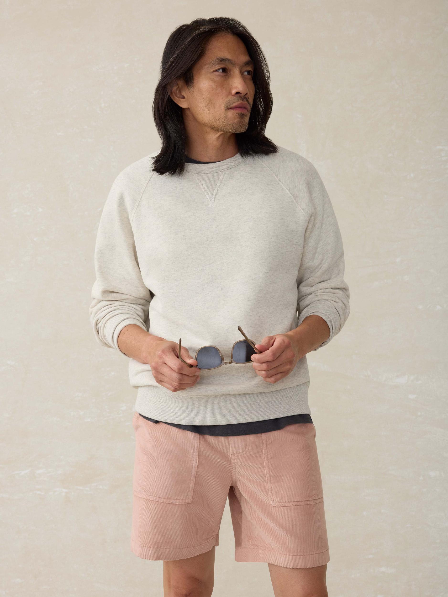 Corduroy Drawstring Utility Short - Coral Dawn Male Product Image