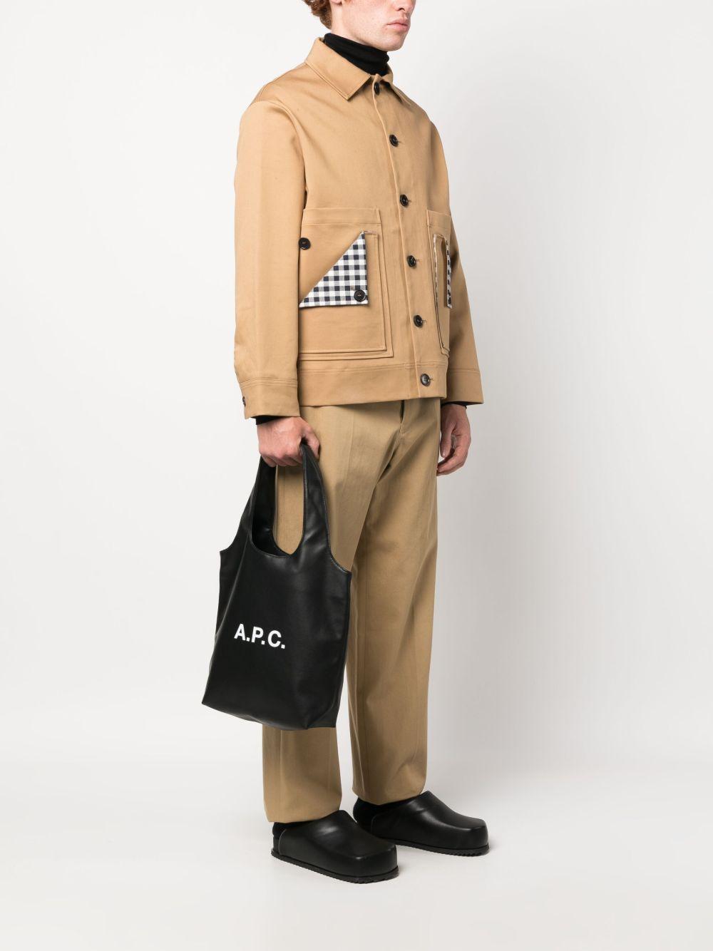 Ninon logo-print tote bag Product Image