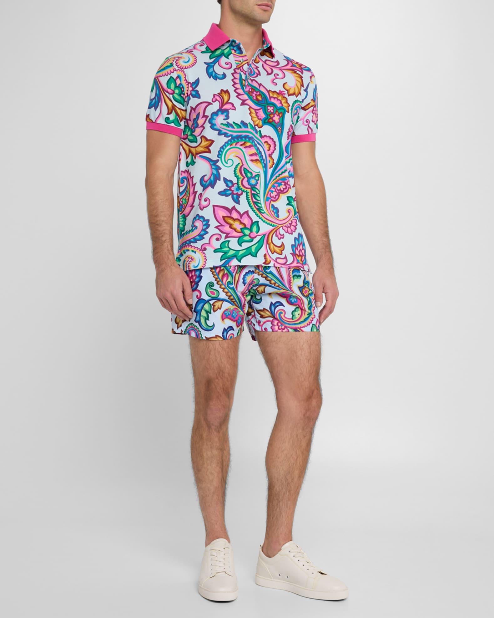 Men's Paisley Swim Shorts Product Image