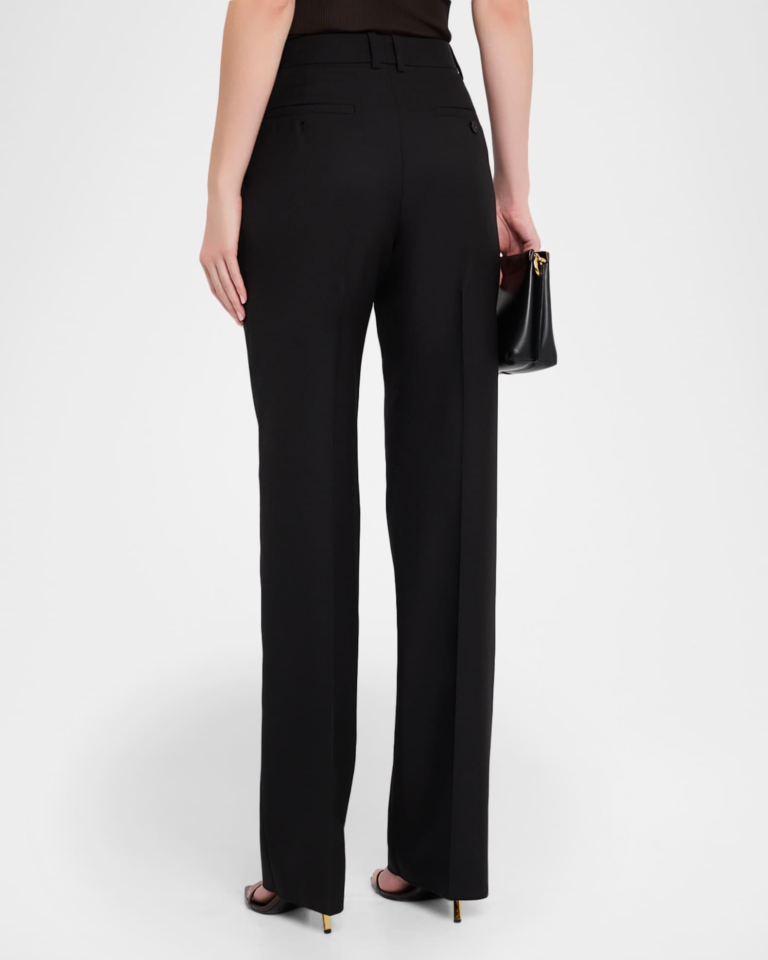 Wool Straight-Leg Suiting Trousers Product Image