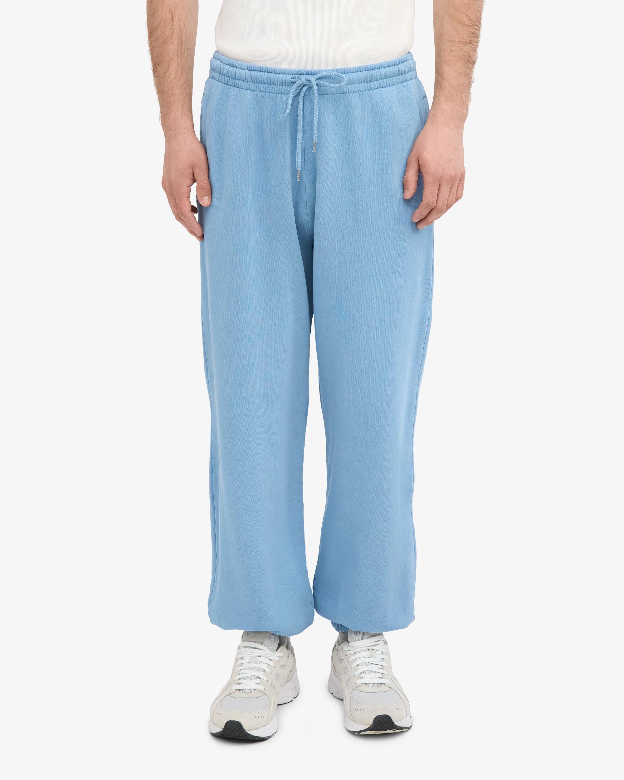 Organic Relaxed Sweatpants - Seaside Blue Product Image