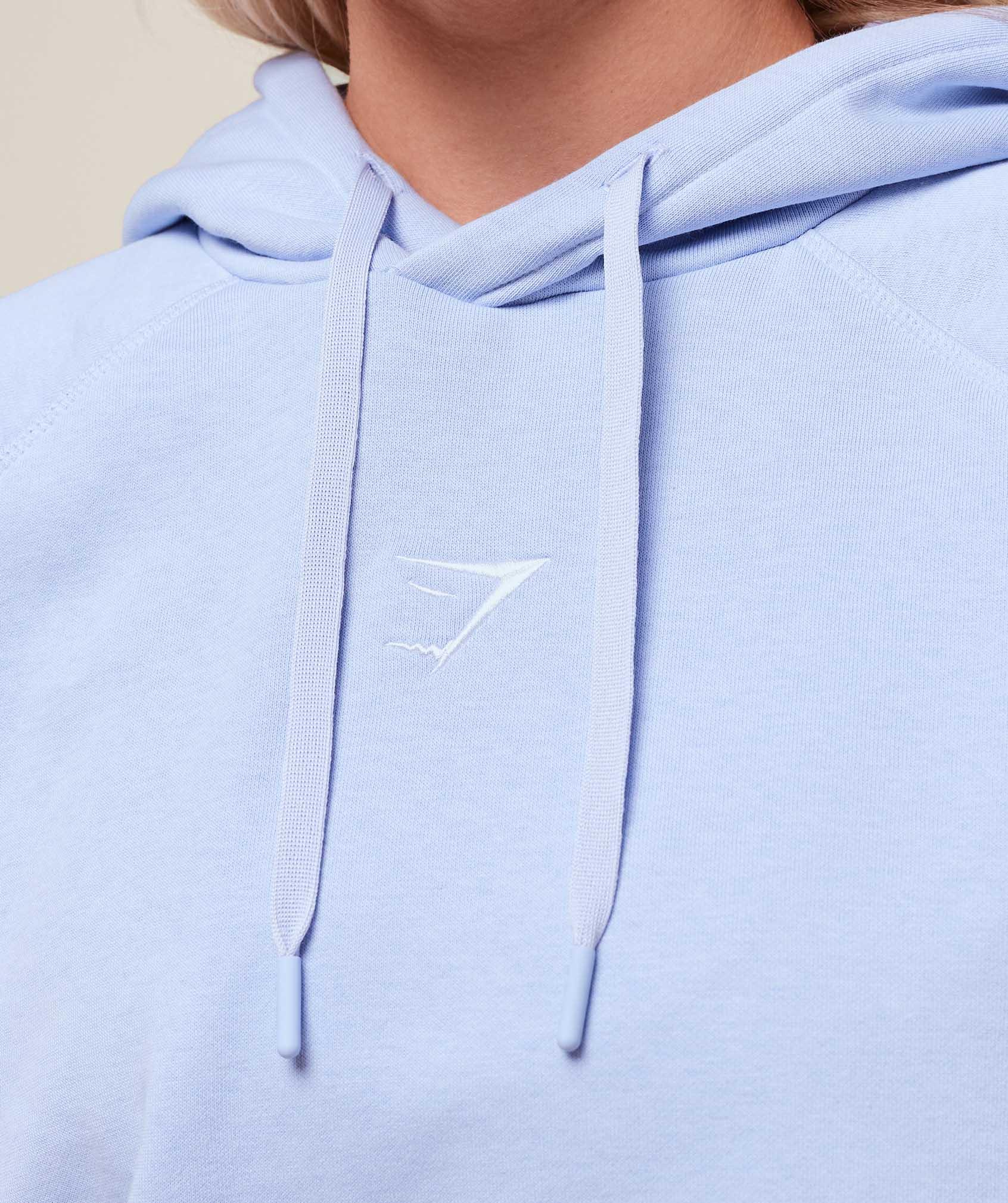 Gymshark Training Oversized Fleece Hoodie - Peri Blue Female Product Image