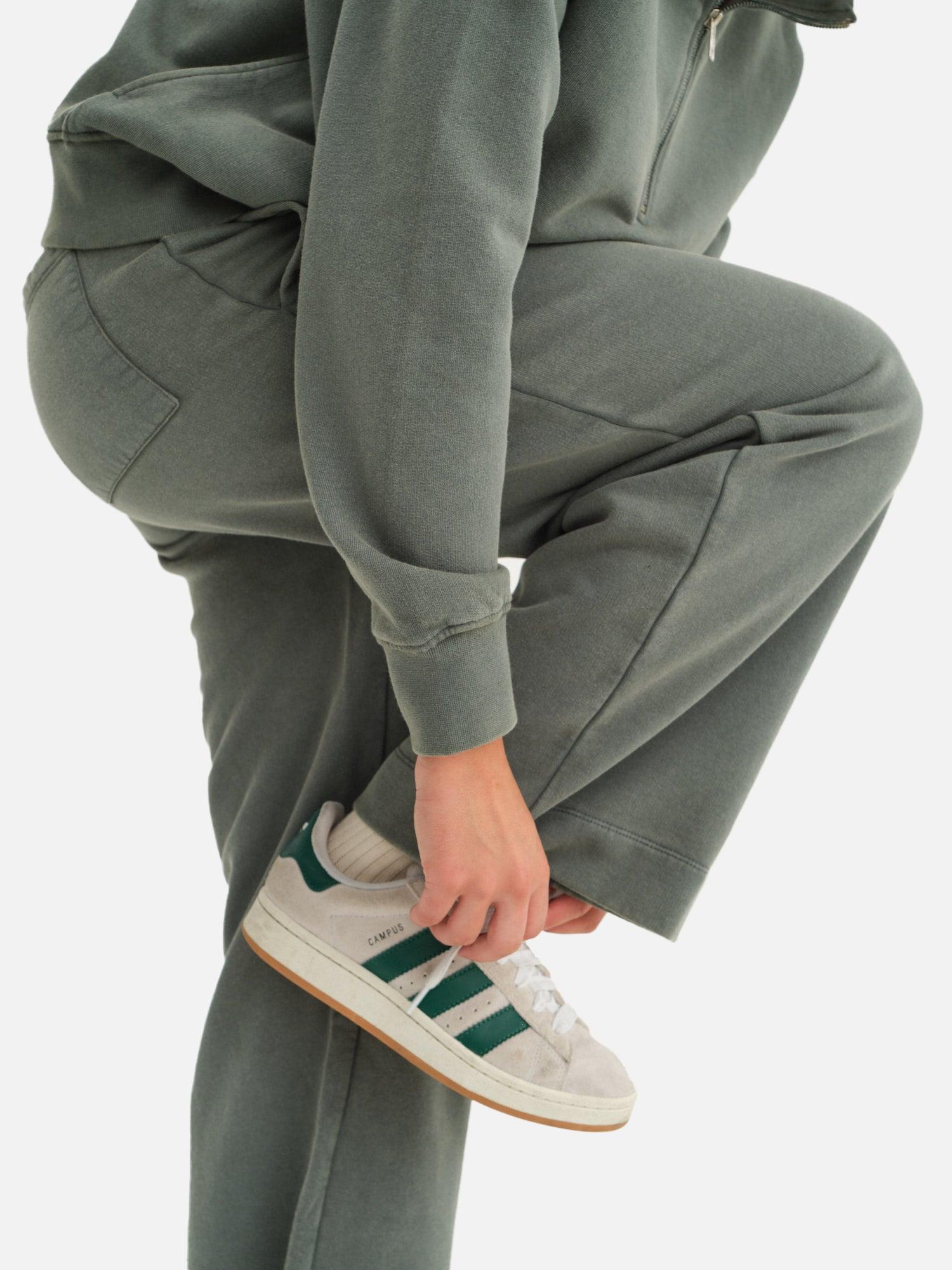 Organic Fleece Wide Leg Pant Female Product Image