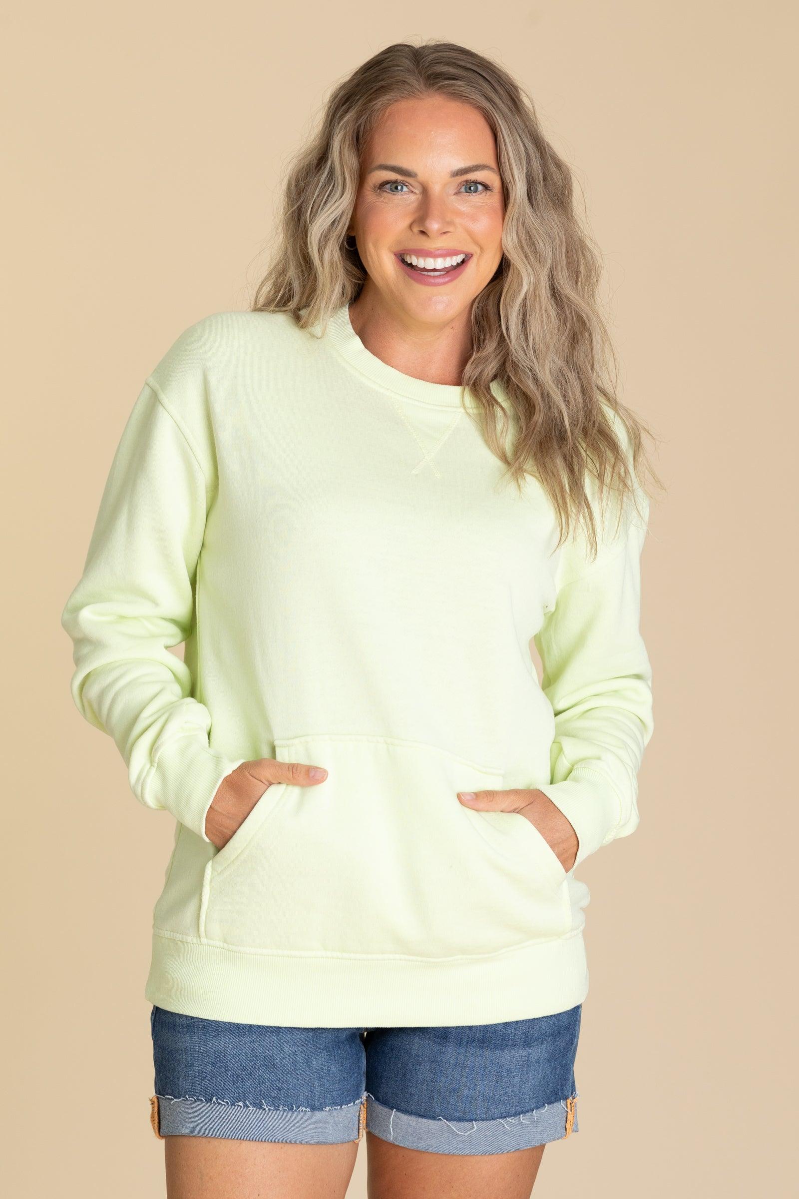 Pigment Dyed Cozy Campfire Sweatshirt Product Image