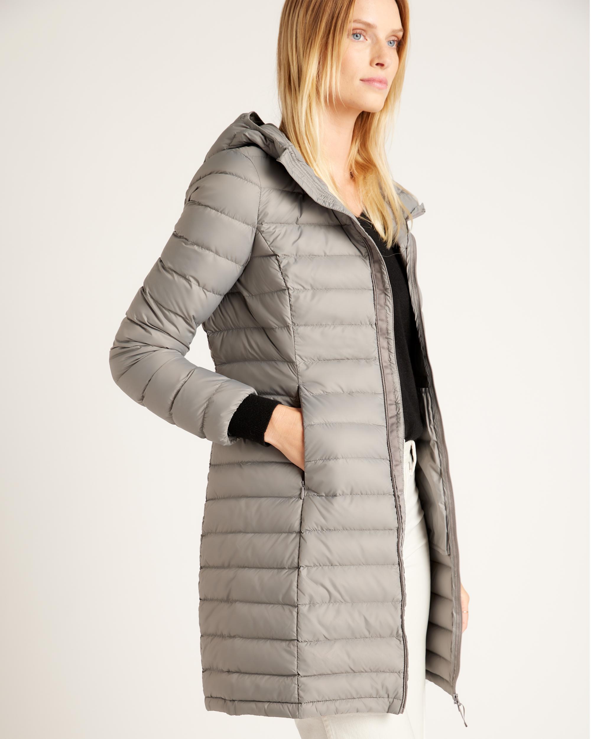 Quince | Women's Long Puffer Jacket Size XS | Down Jackets - Women's Winter Coats, Nylon Product Image