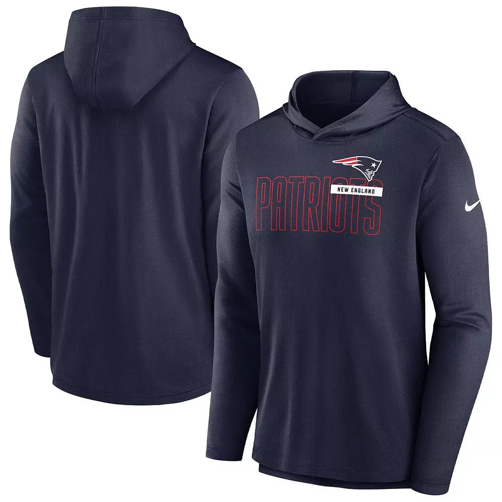 Men's Nike Navy New England Patriots Performance Team Pullover Hoodie,  Product Image