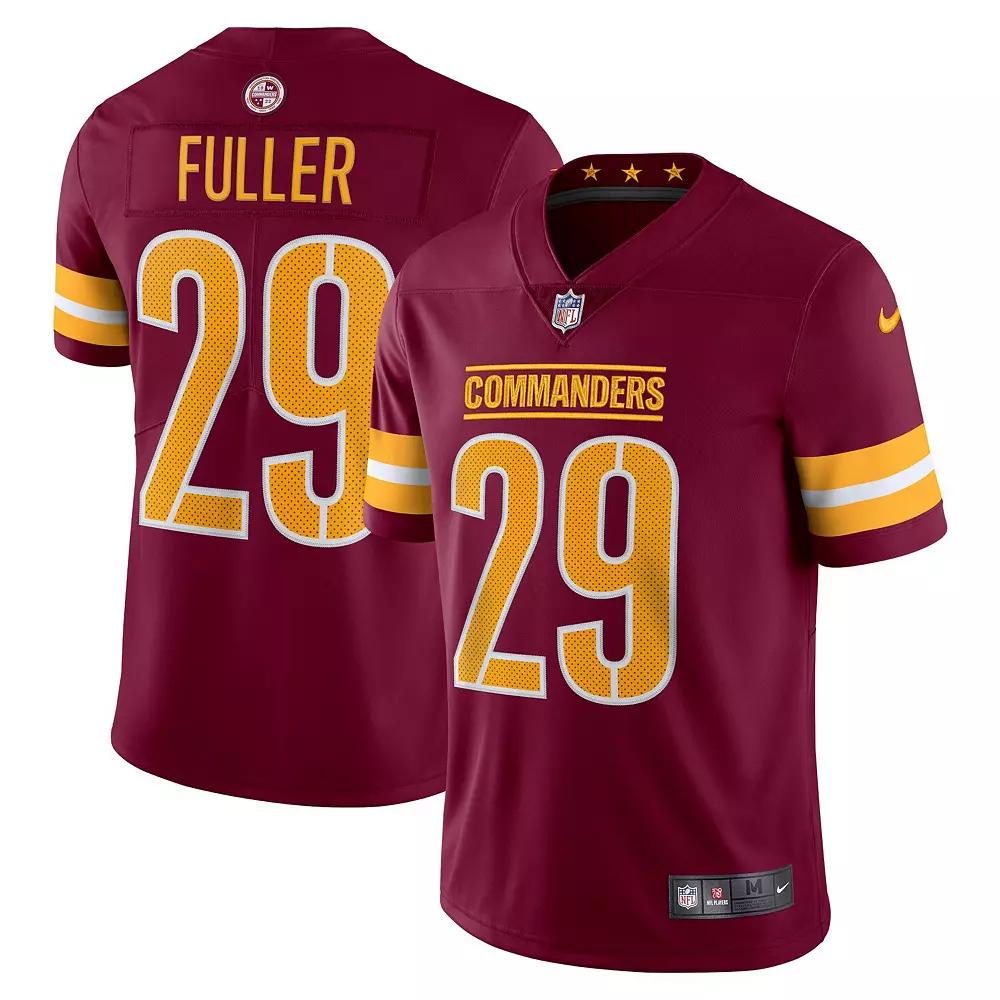 Men's Nike Kendall Fuller Burgundy Washington Commanders Vapor Limited Jersey, Size: Small, Wft Med Re Product Image