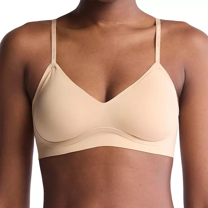Calvin Klein Invisibles Comfort Lightly Lined Gel Wire Bralette QF7142, Women's,  Product Image