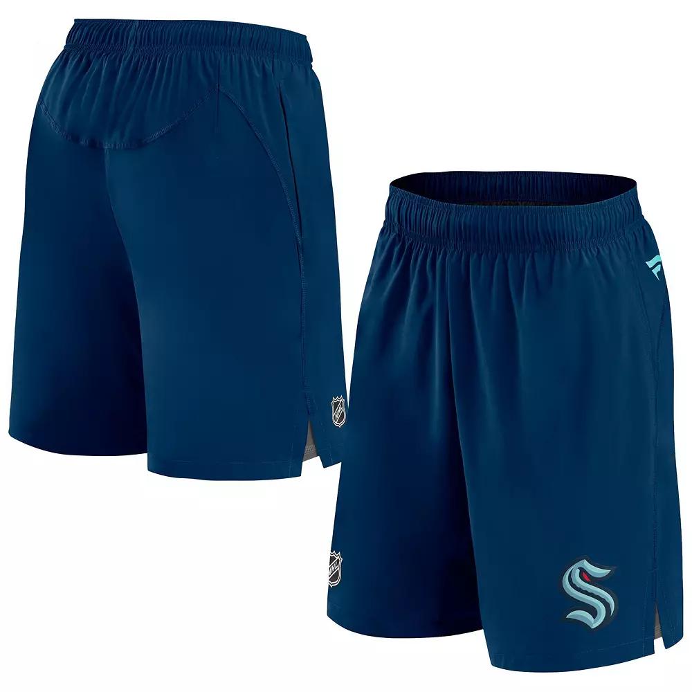 Men's Fanatics Branded Navy St. Louis Blues Authentic Pro Rink Shorts, Size: Medium Product Image