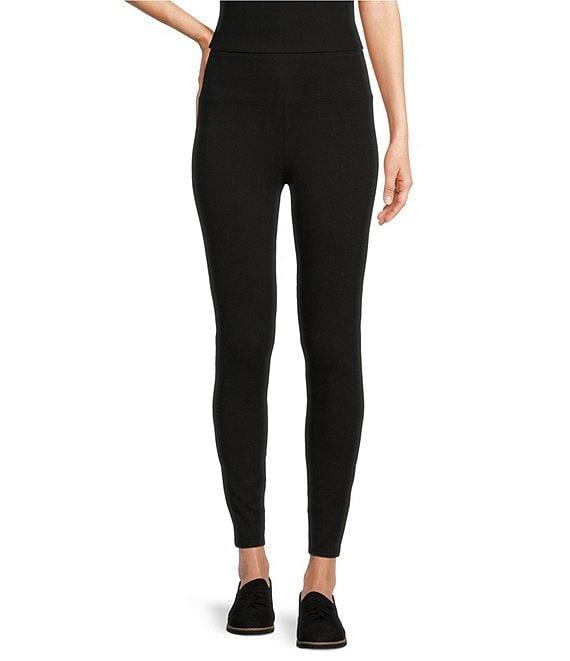Eileen Fisher Jersey High Waist Slim Leg Ankle Leggings Product Image