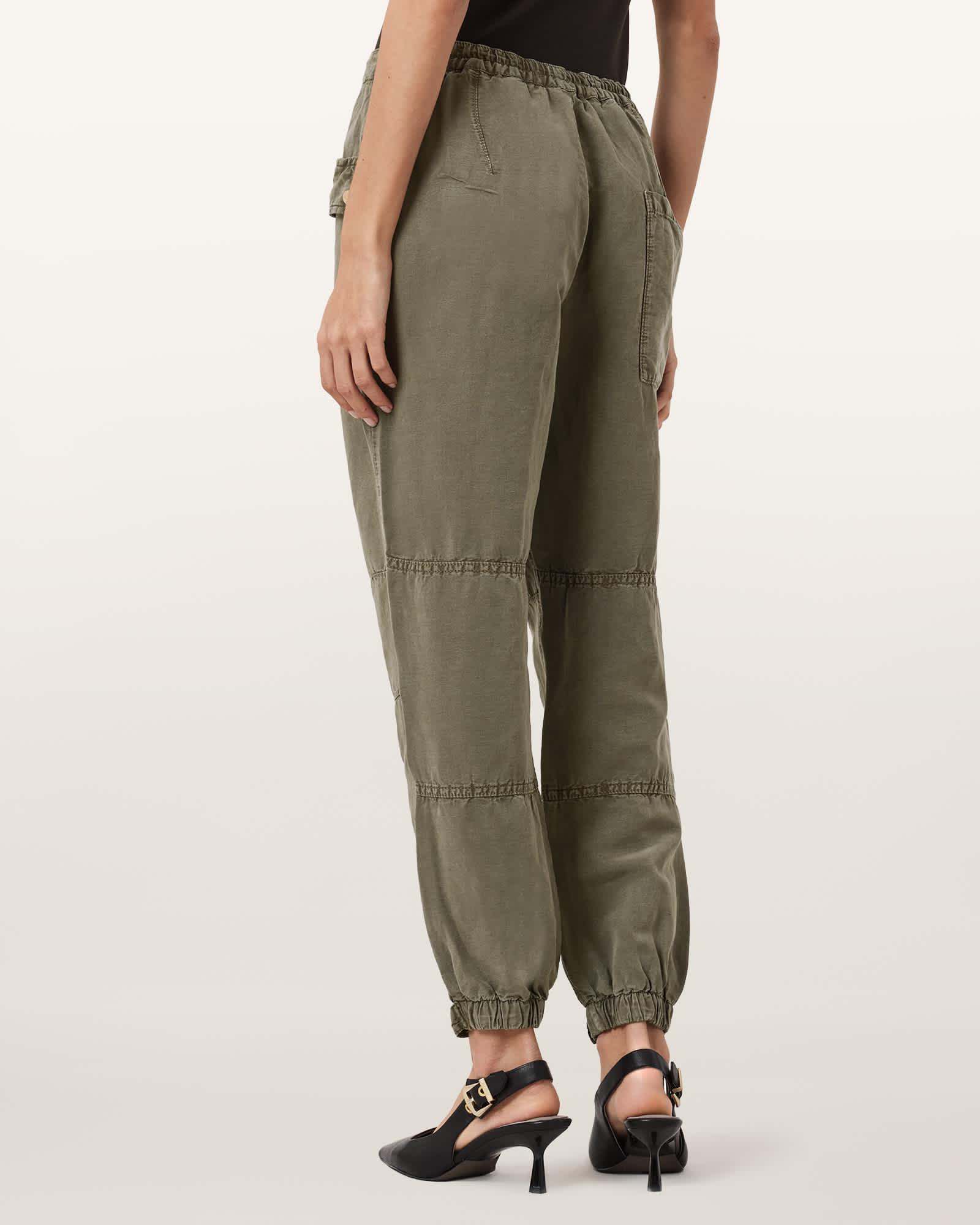 Val Cargo Linen Blend Pants Product Image