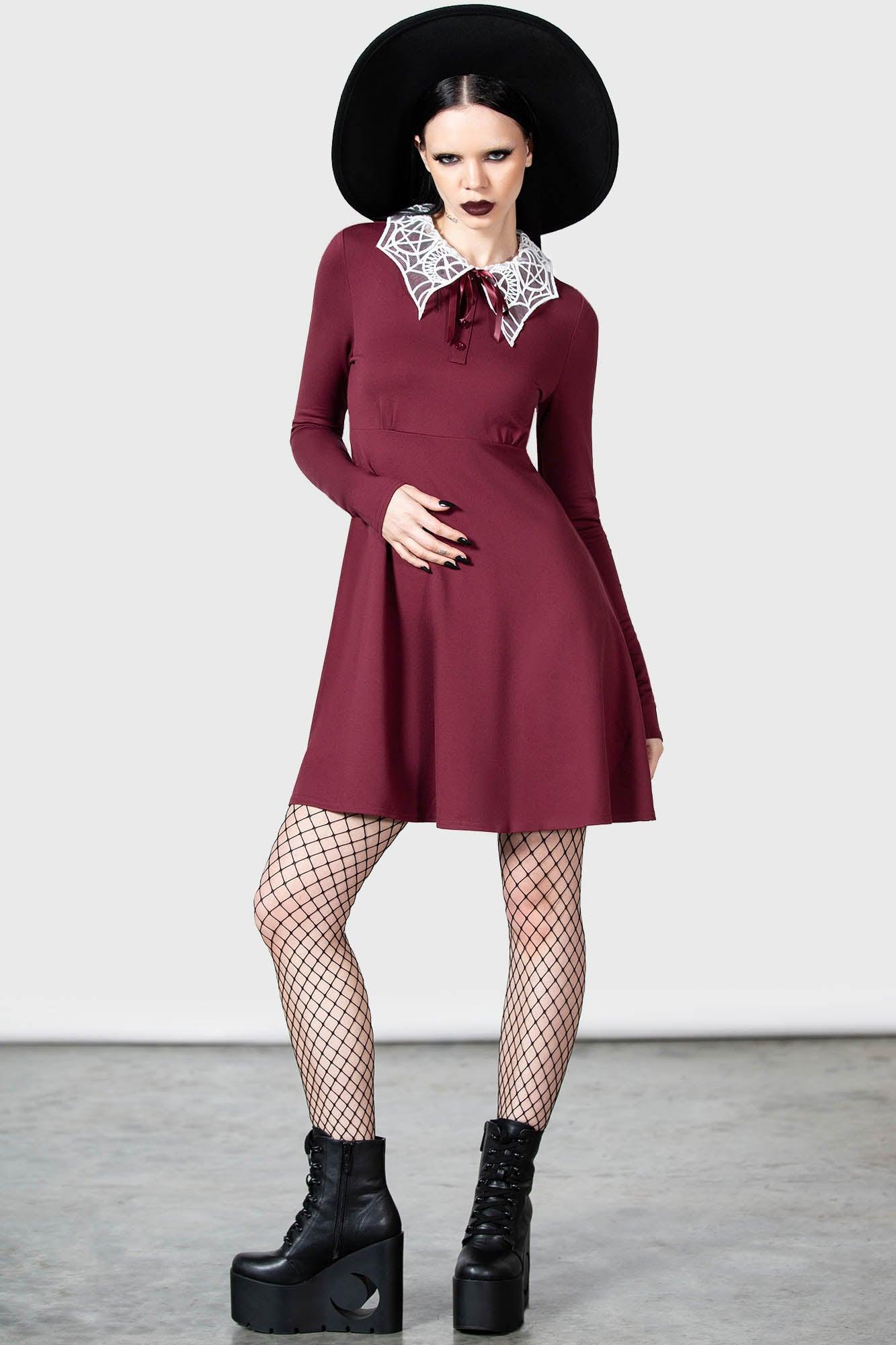 Charmed School Dress [CRIMSON] Product Image