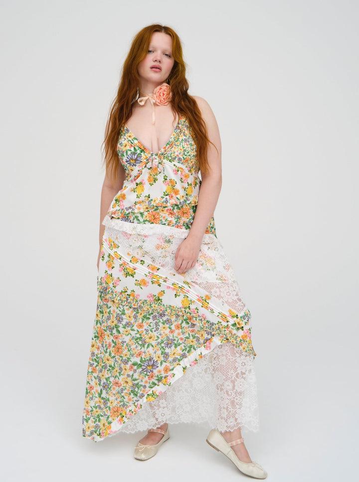 Rosalyn Maxi Dress — Green Product Image