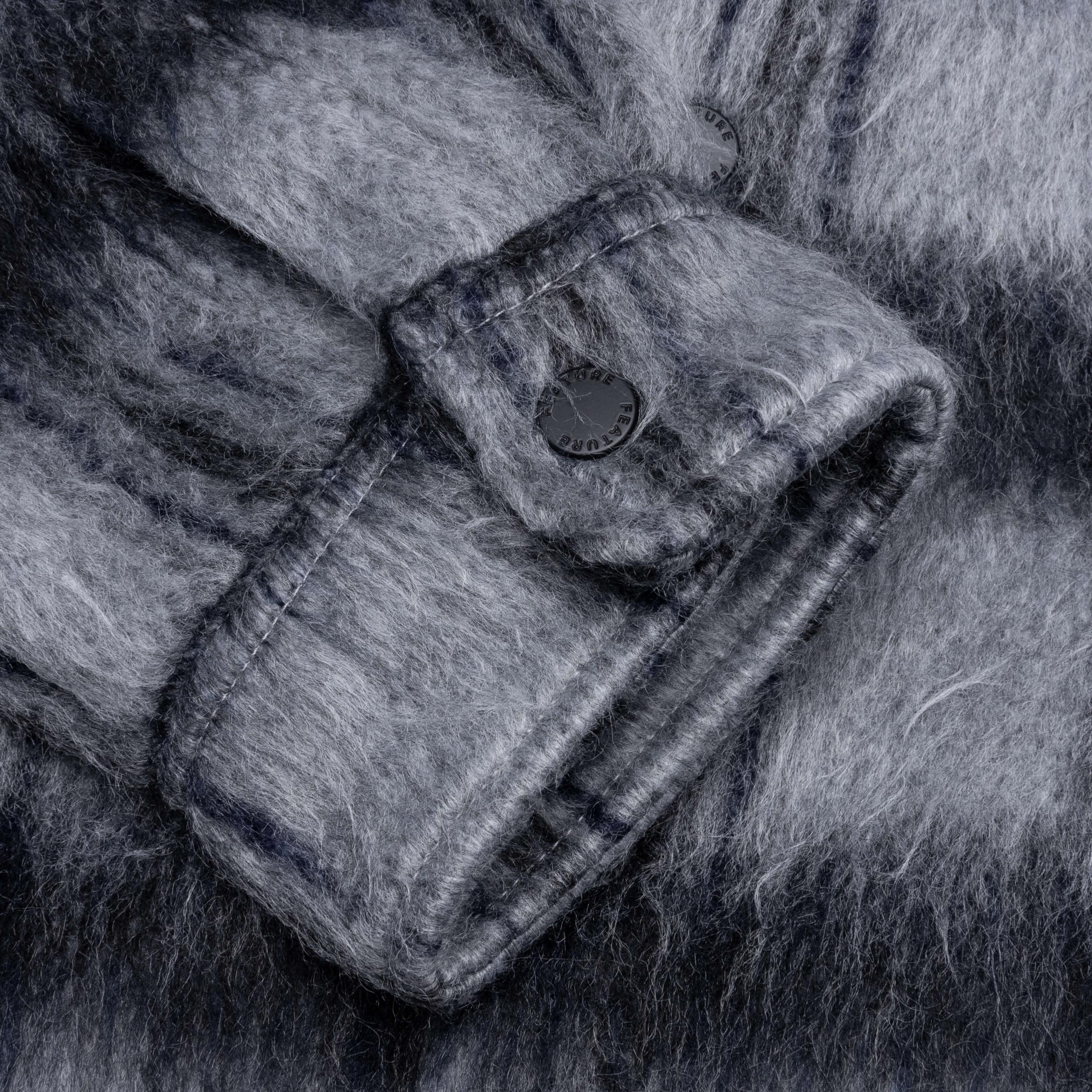 Mohair Flannel - Black Male Product Image