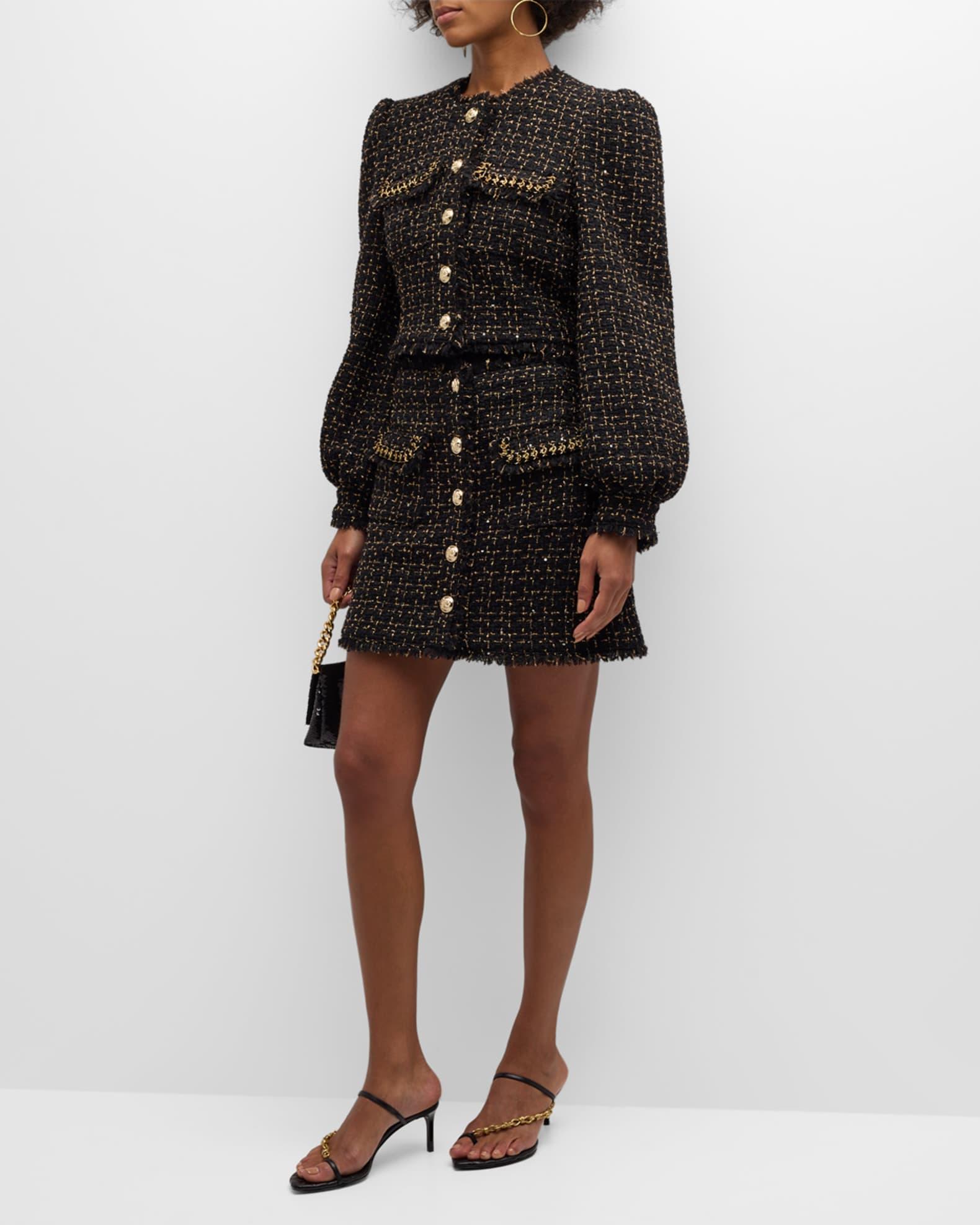 Bess Cropped Tweed Jacket Product Image