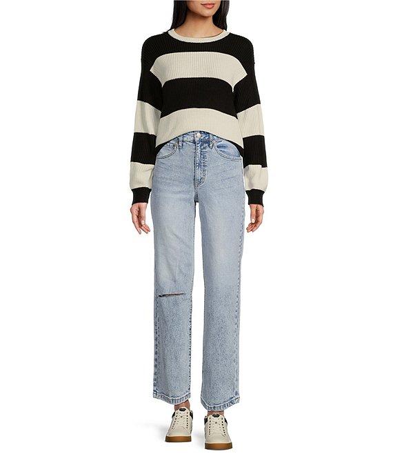 Copper Key Shaker Stripe Sweater Product Image