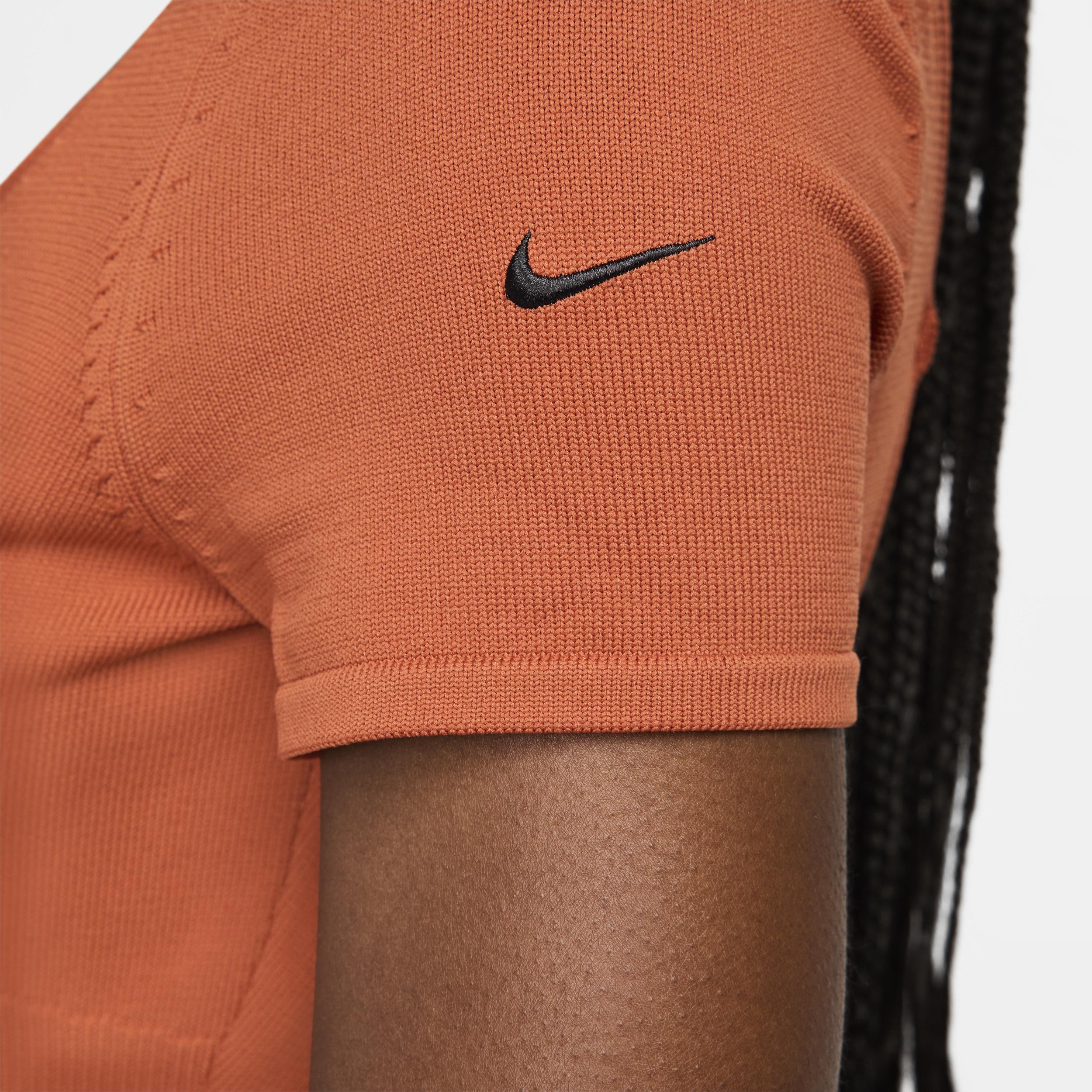 Nike Sportswear Chill Knit Women's Tight Sweater Short-Sleeve Bodysuit Product Image