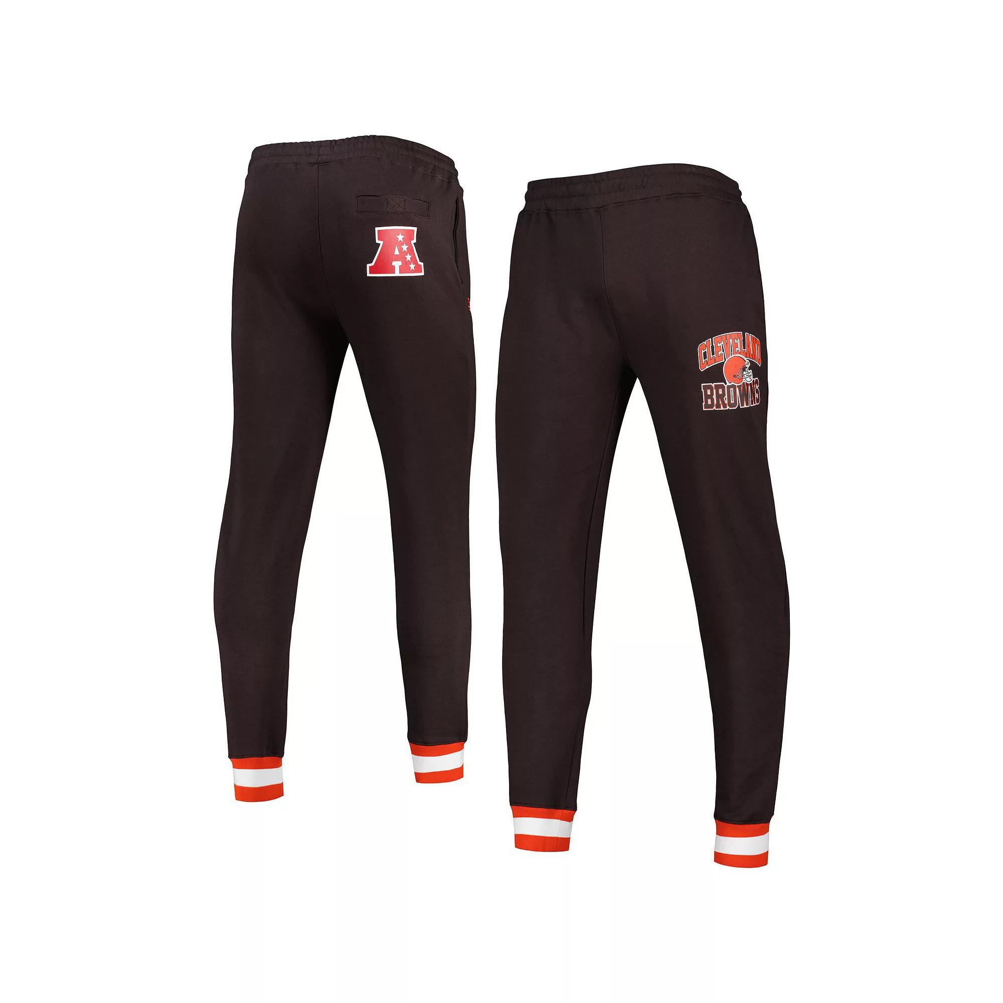 Men's Starter Brown Cleveland Browns Blitz Fleece Jogger Pants,  Product Image