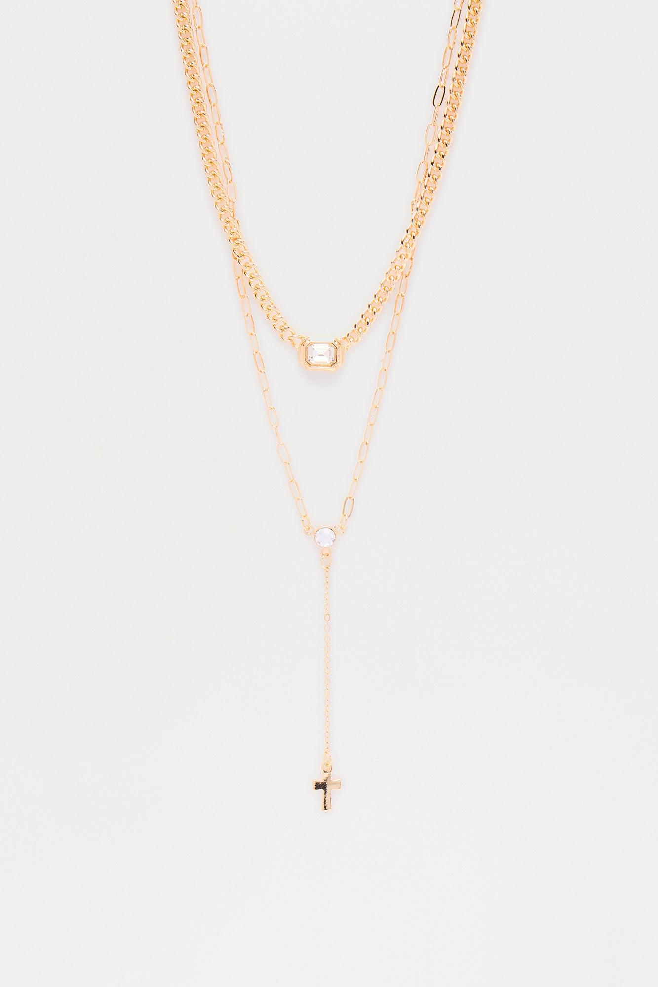 Penelope Layered Necklace - Gold Female Product Image