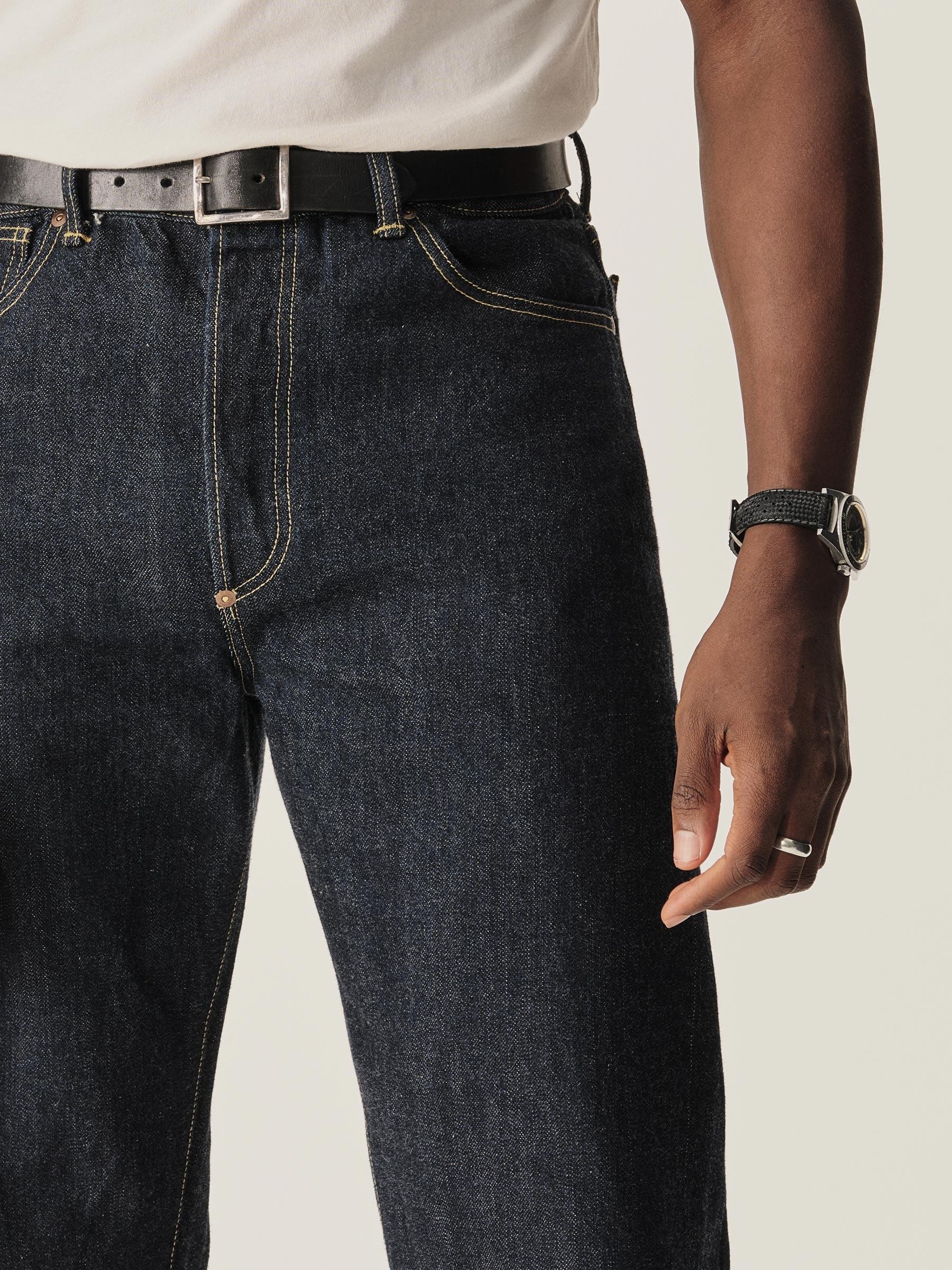 Lee X Buck Mason D018 Loomstate Selvedge 101B Jean Product Image