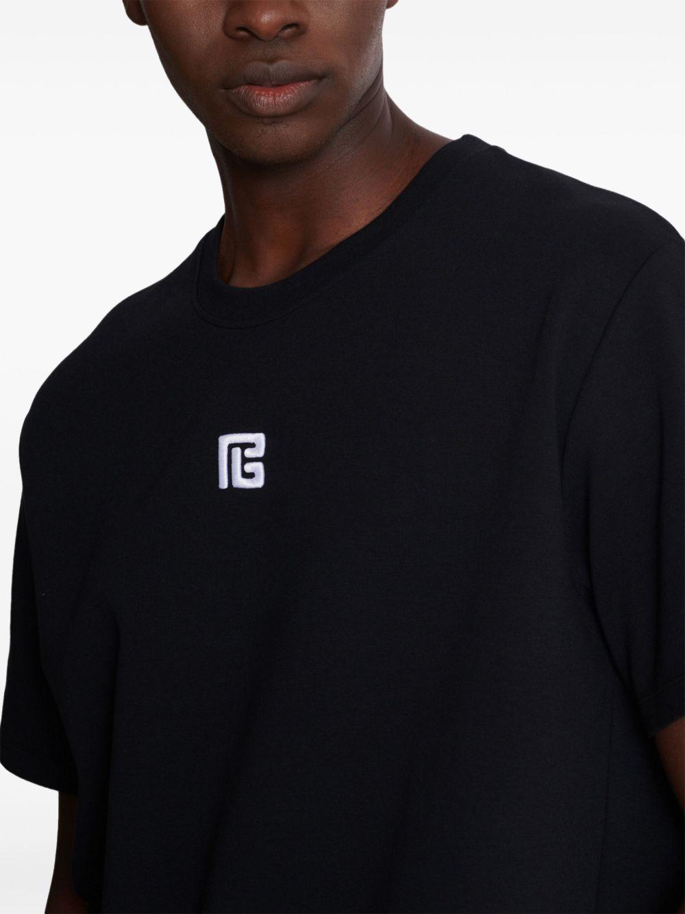 logo-embroidered t-shirt  Product Image