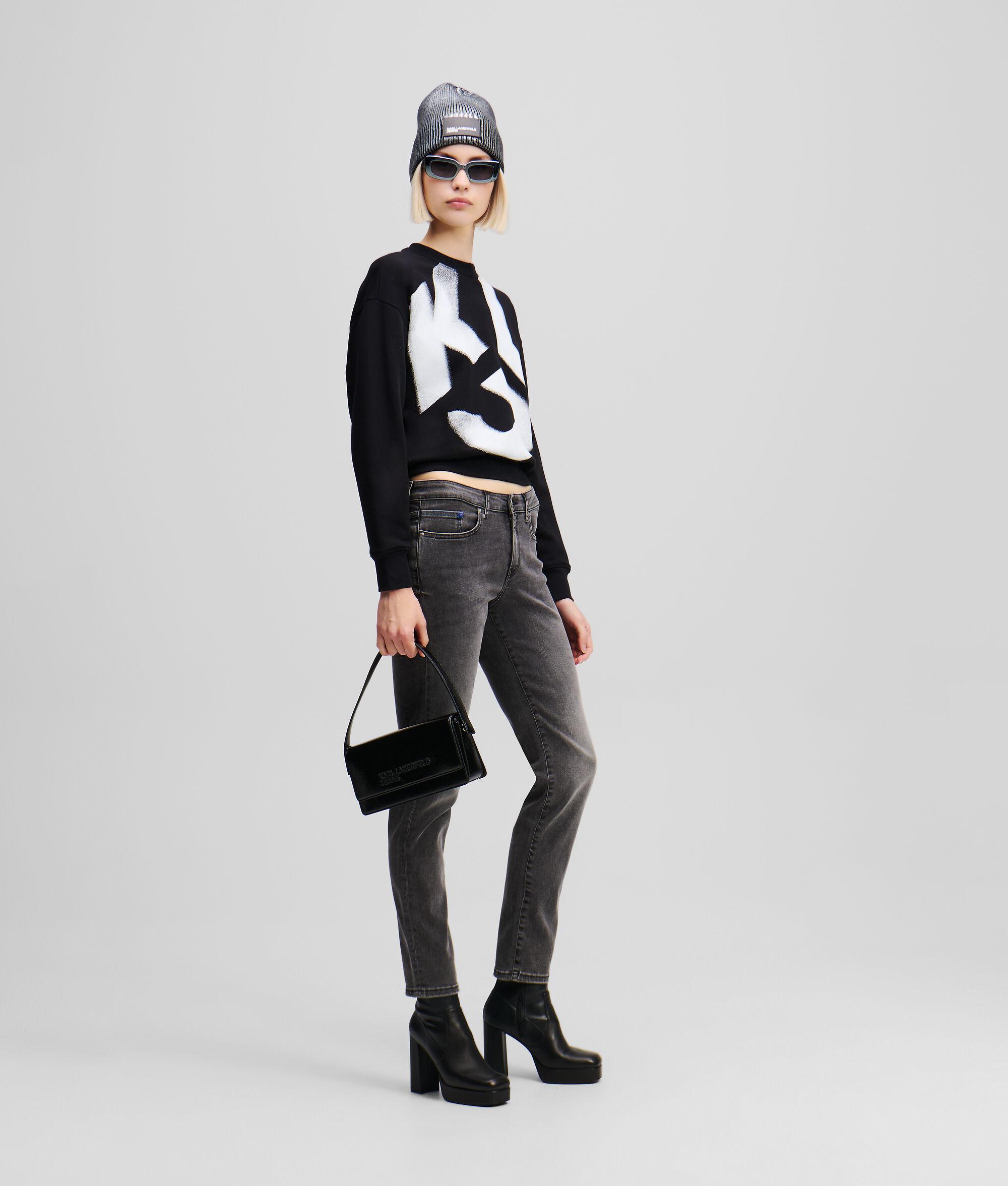 MONOGRAM BLEACHED SWEATSHIRT Product Image