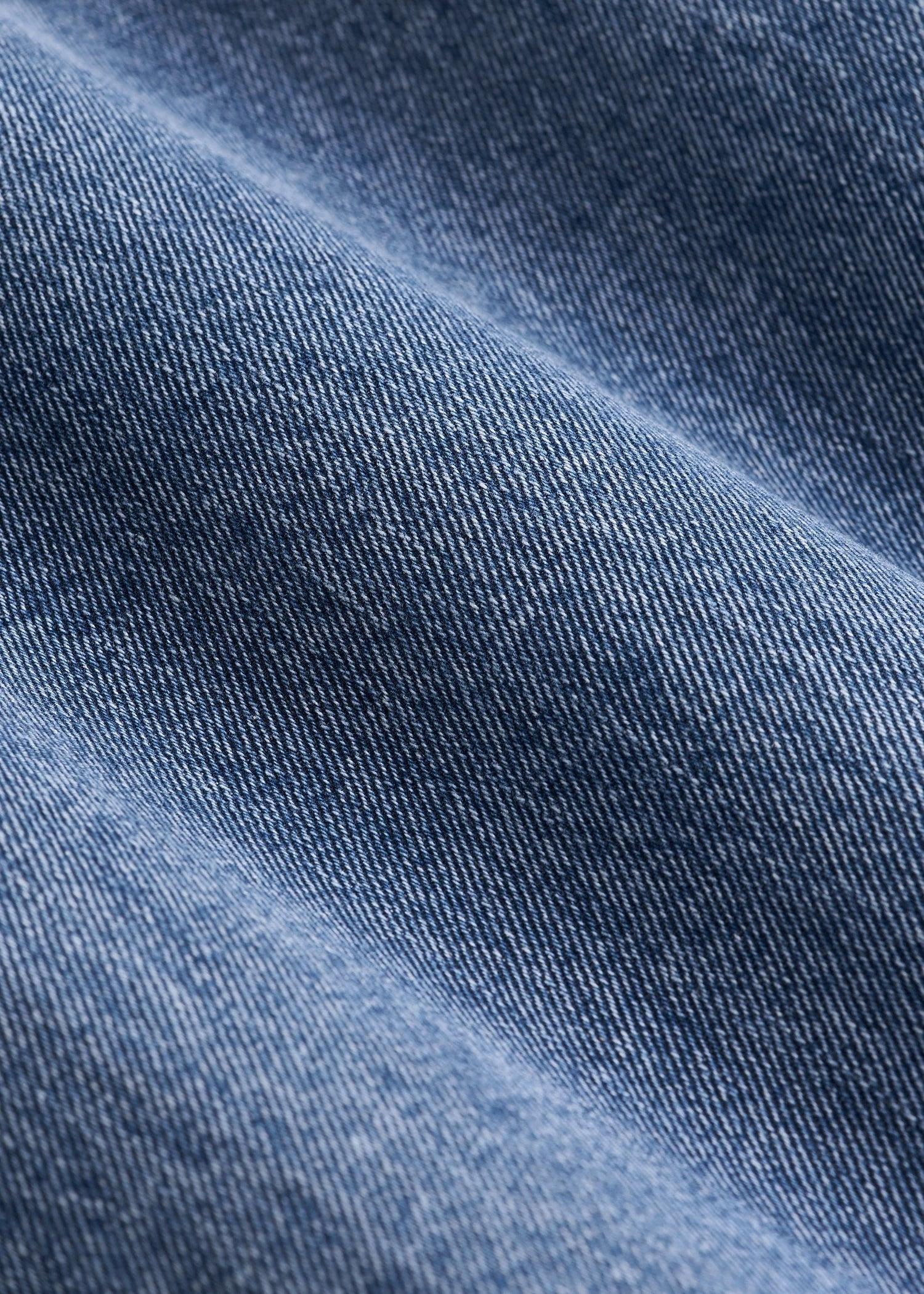 Denim Overalls for Tall Women in Malibu Blue Female Product Image