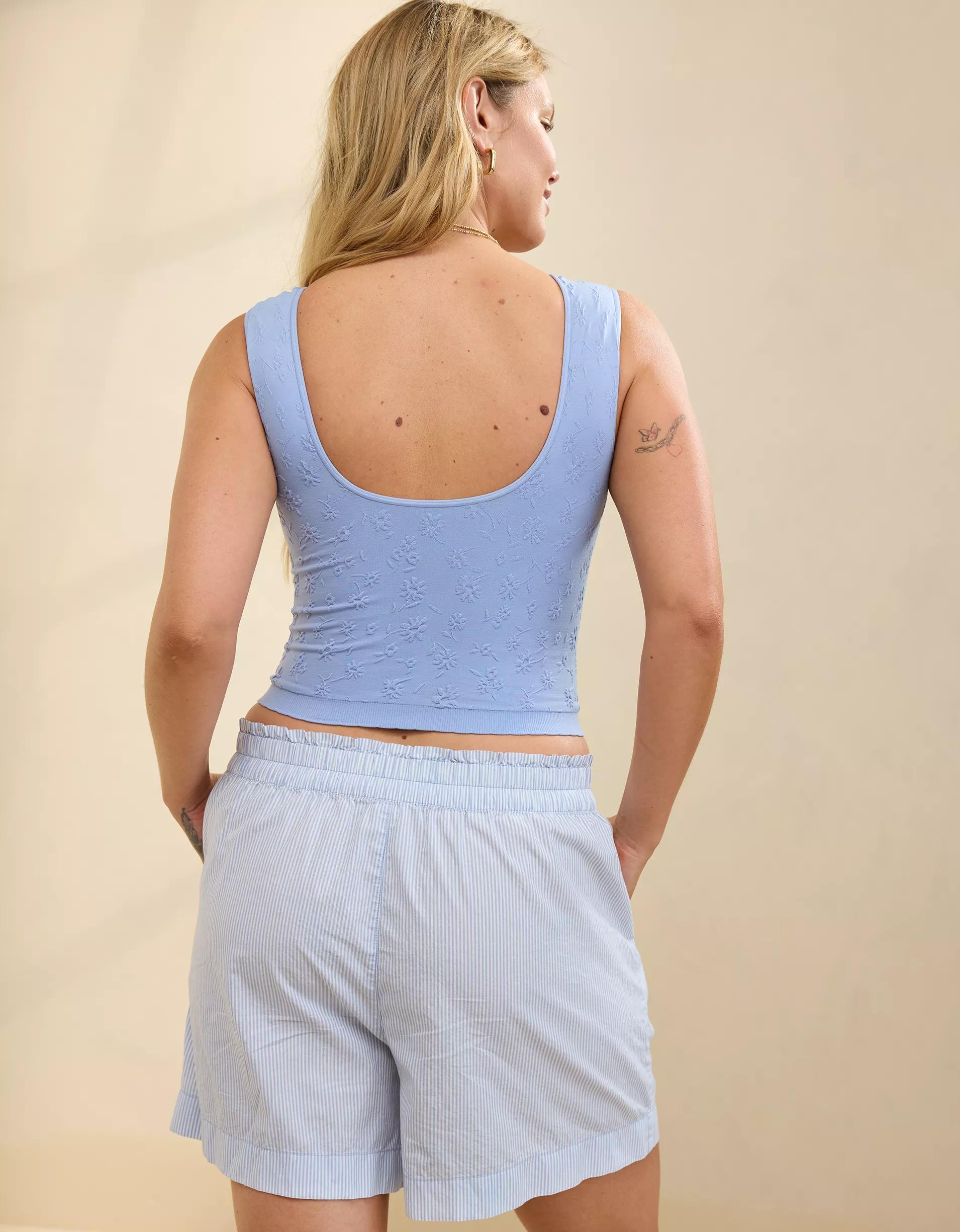 Superchill Seamless Floral Jacquard Bra Top Product Image