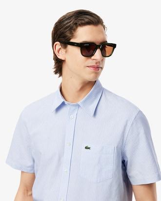 Regular Fit Short Sleeved Oxford Shirt Product Image