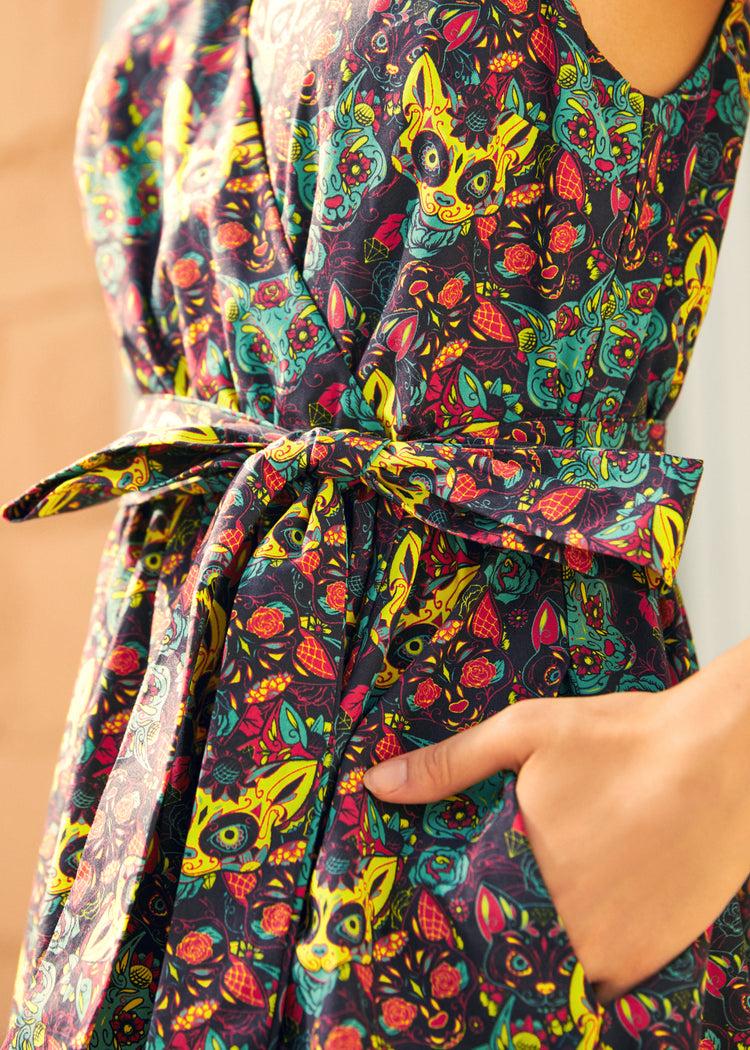 Instant Energy Faux-Wrap Dress Product Image