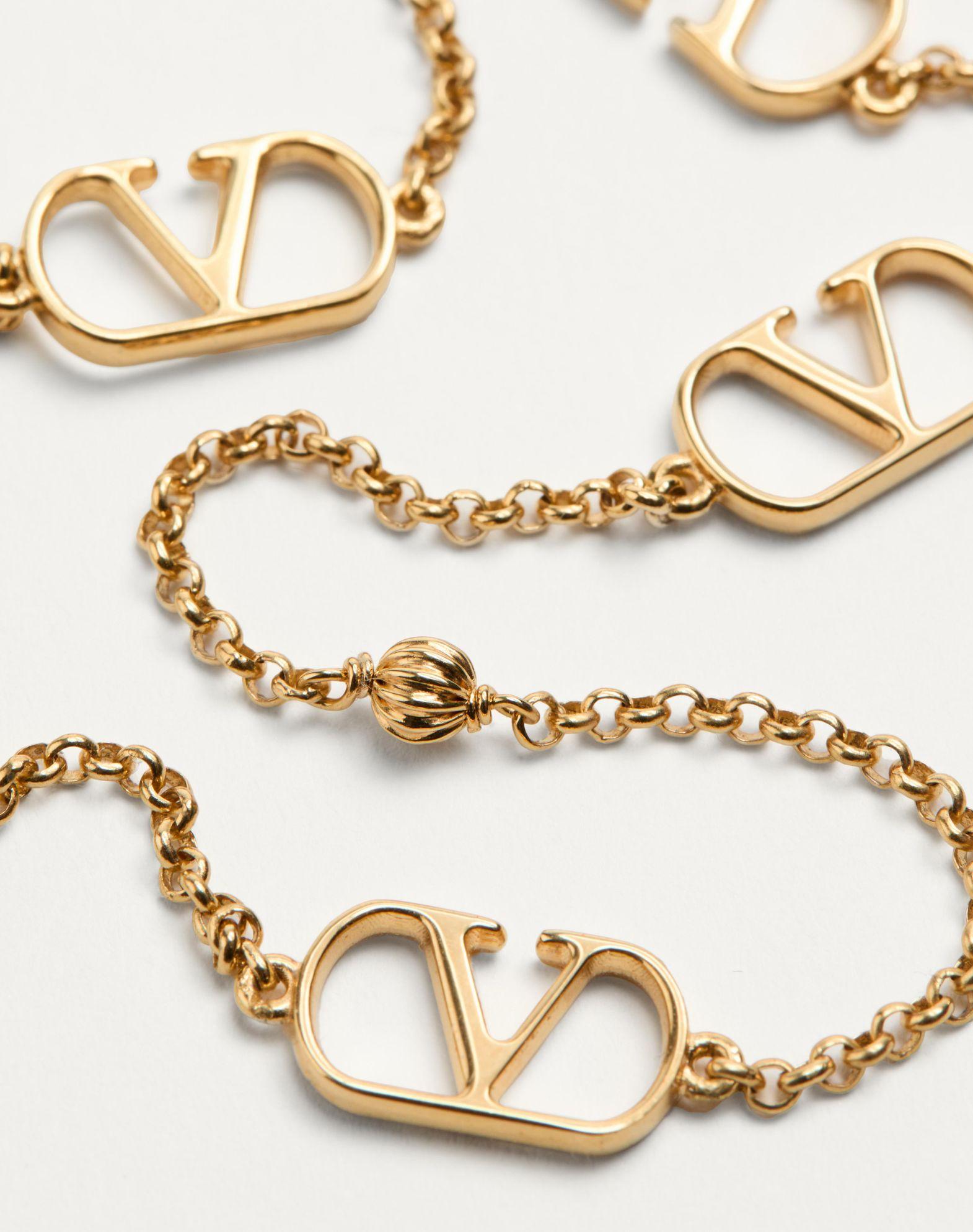 Vlogo Signature Metal Necklace Product Image