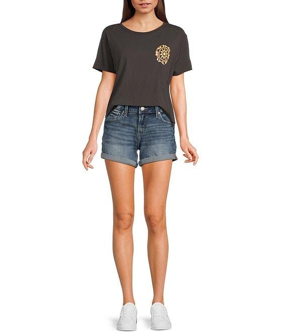 Roxy They See Me Short-Sleeve Boyfriend T-Shirt Product Image