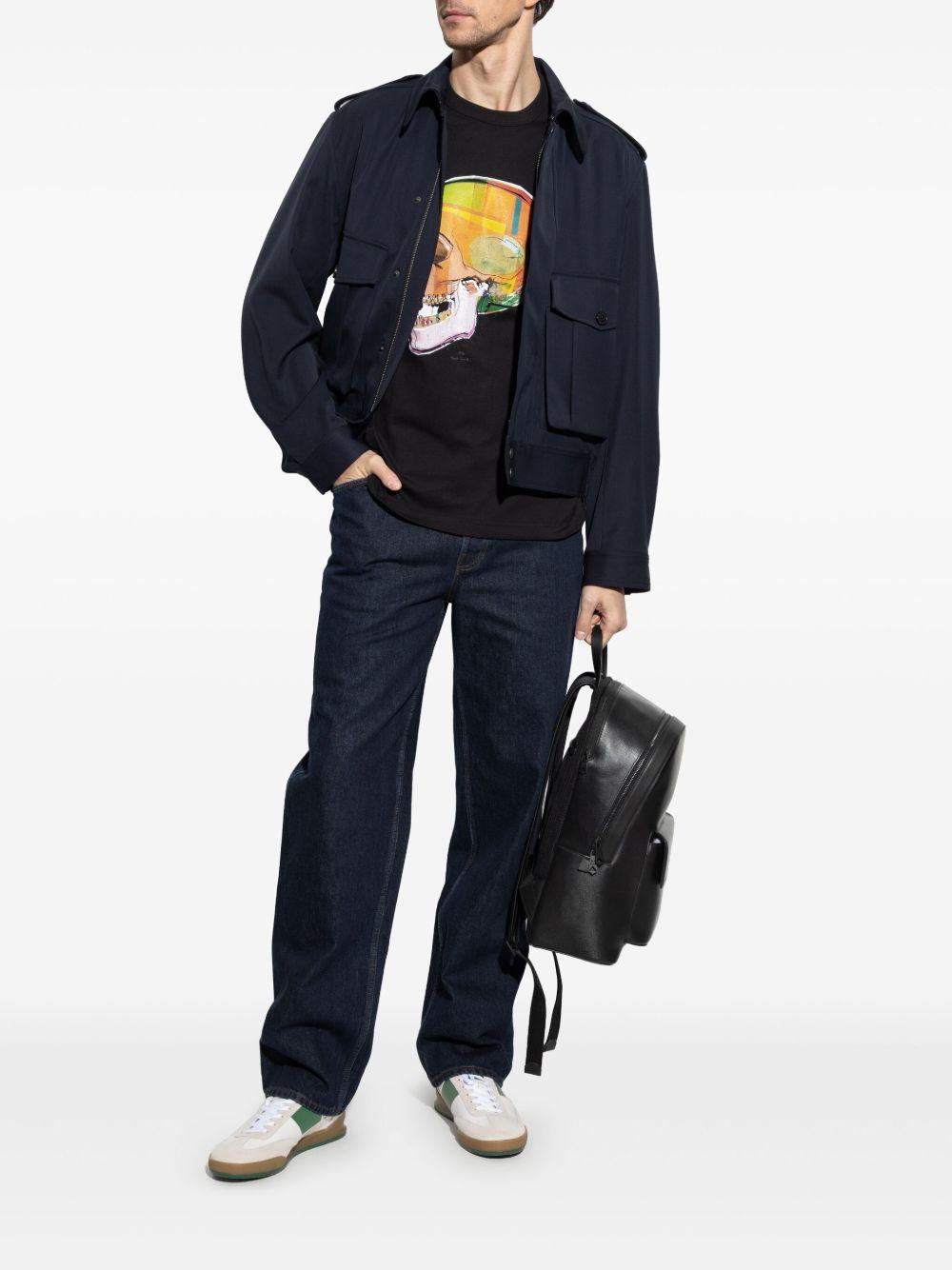 skull-print T-shirt Product Image