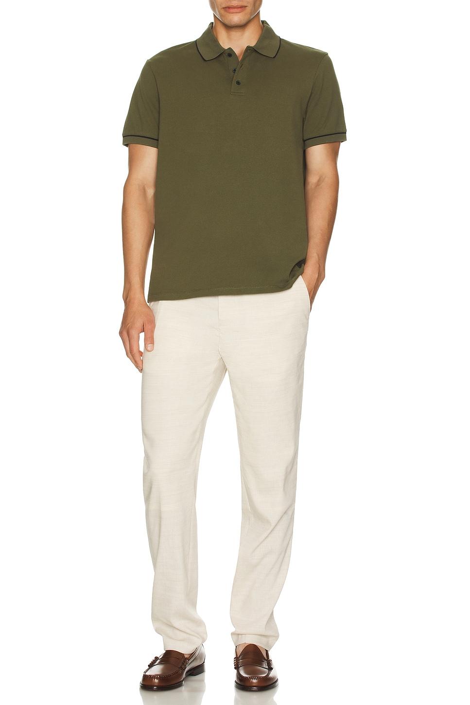 Tipped Pique Polo Product Image