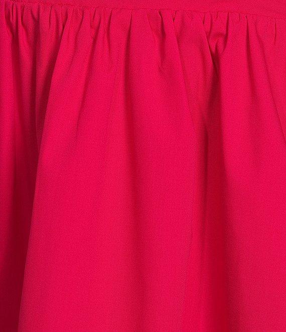 Copper Key Square Neck Puff Sleeve Dress Product Image