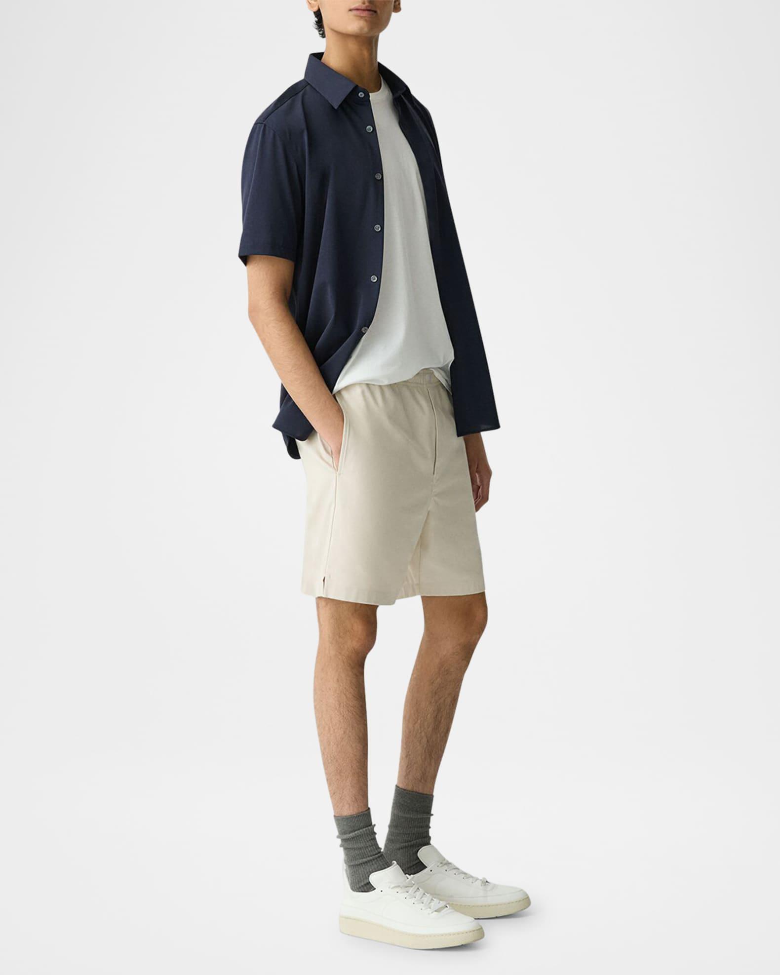 Mens Easy Stretch Canvas Shorts Product Image