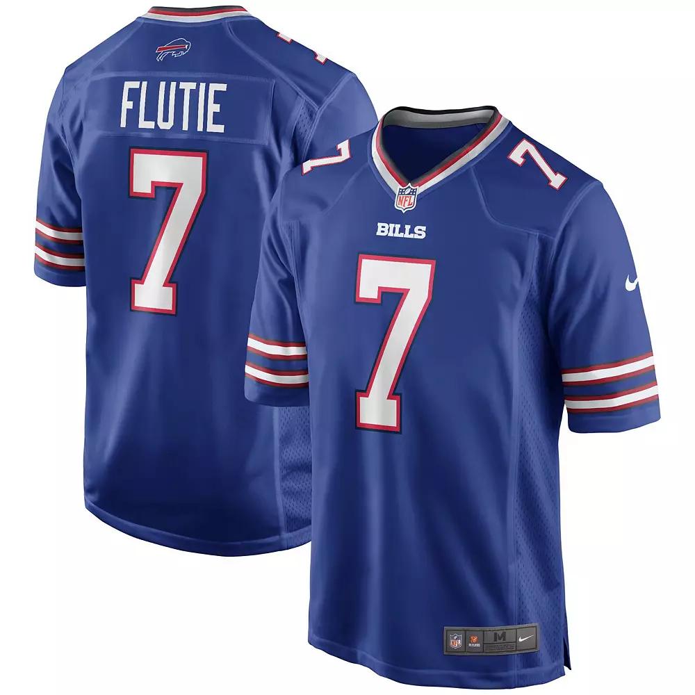 Men's Nike Doug Flutie Royal Buffalo Bills Game Retired Player Jersey,  Product Image