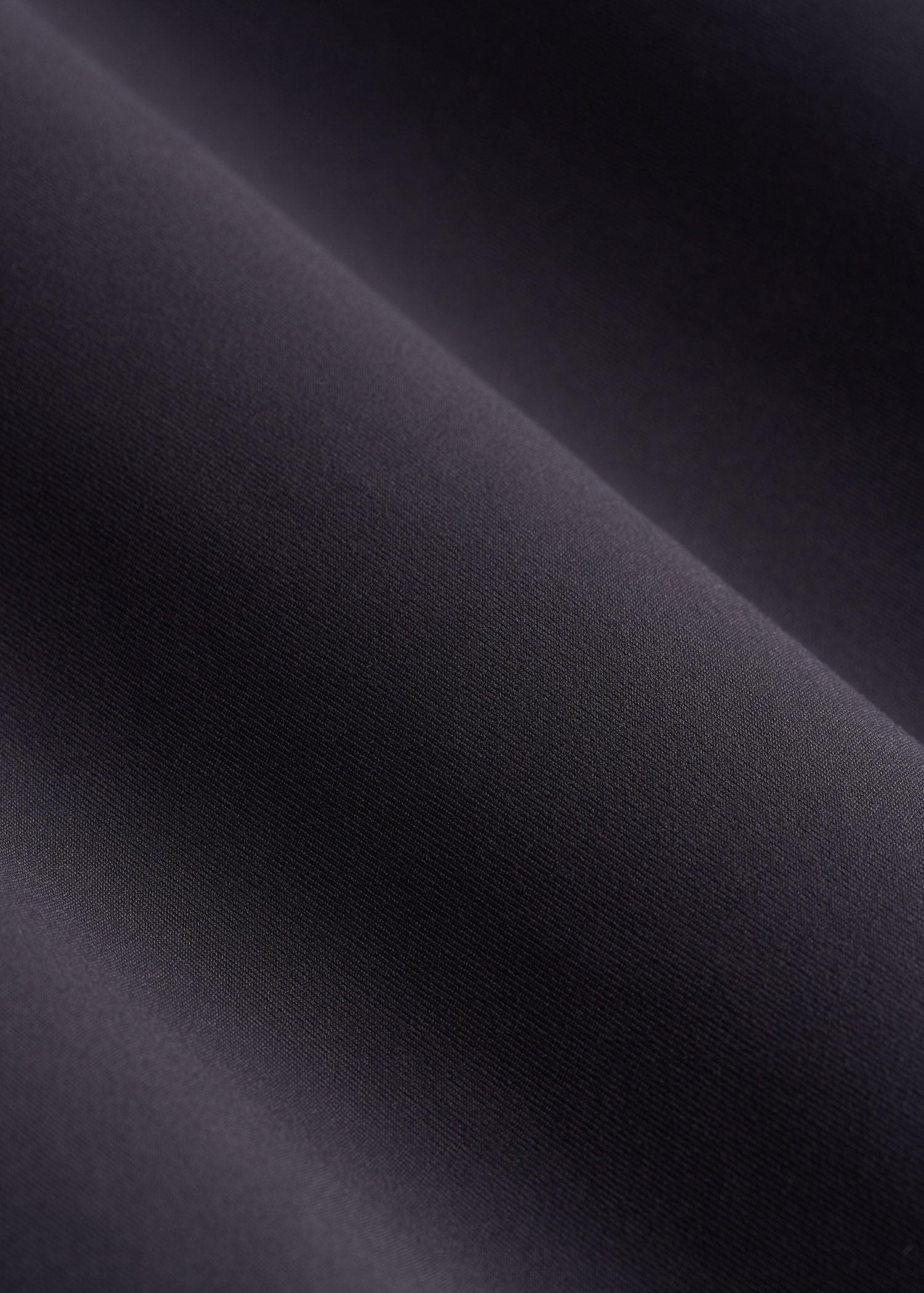 Balance Zip-Up Jacket with Stand-Up Collar for Tall Women in Black Female Product Image