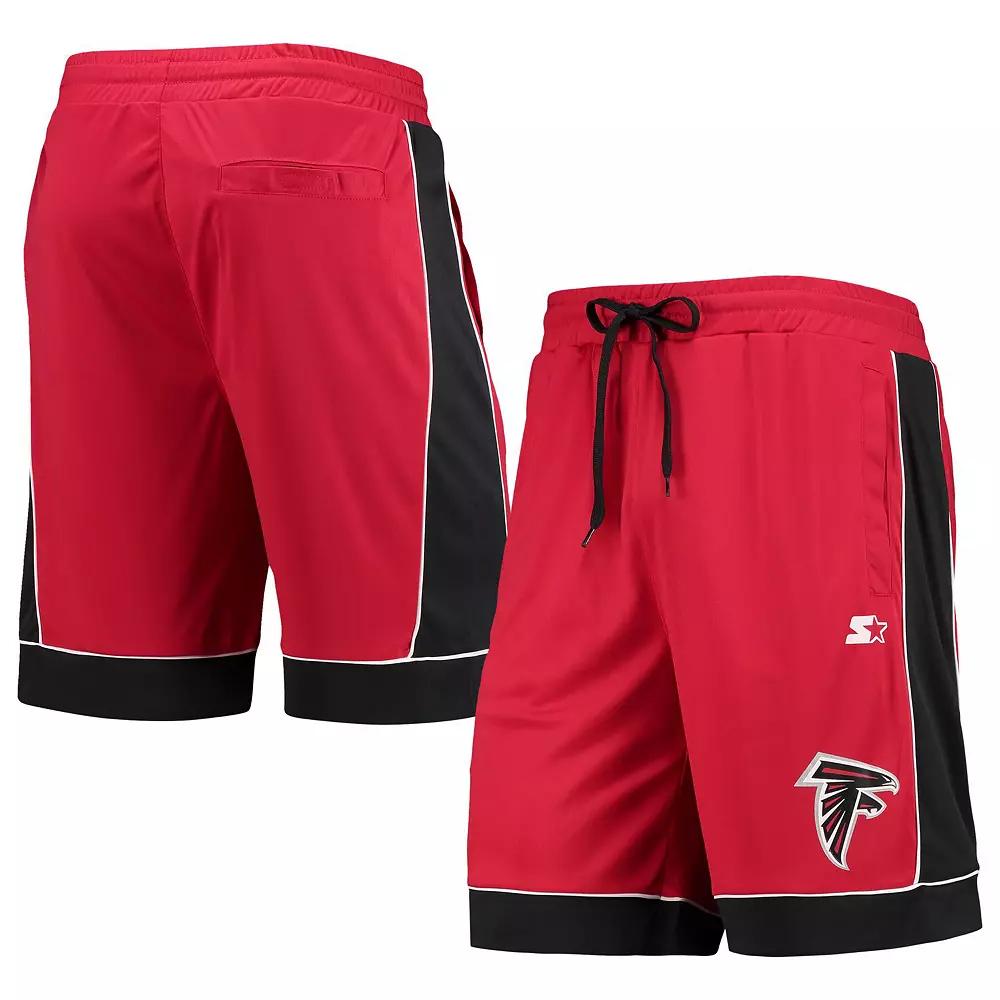 Men's Starter Red/Black Atlanta Falcons Fan Favorite Fashion Shorts, Size: Small Product Image
